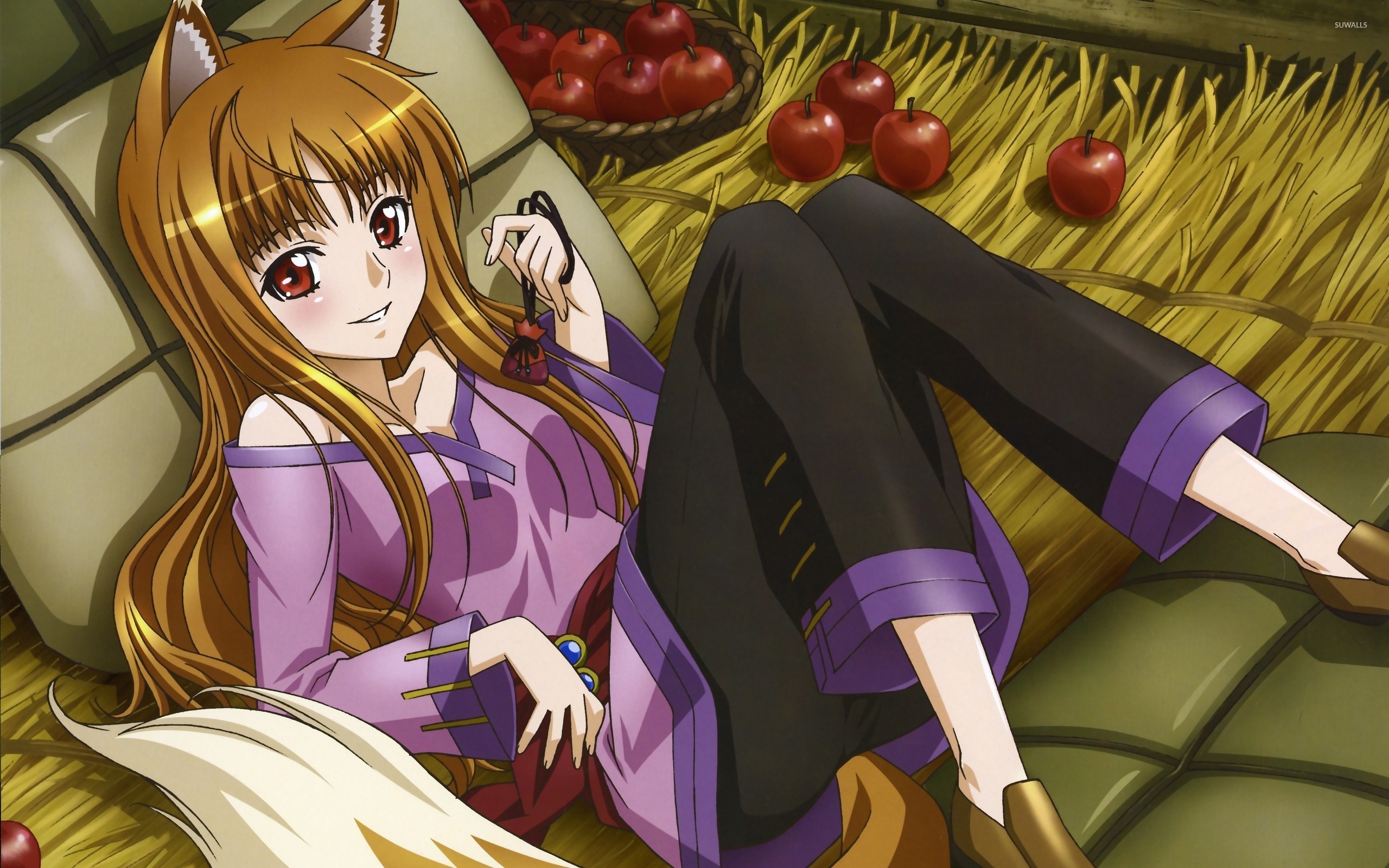 Spice and Wolf (Anime): Couple opened the bathhouse before marrying. 2560x1600 HD Wallpaper.