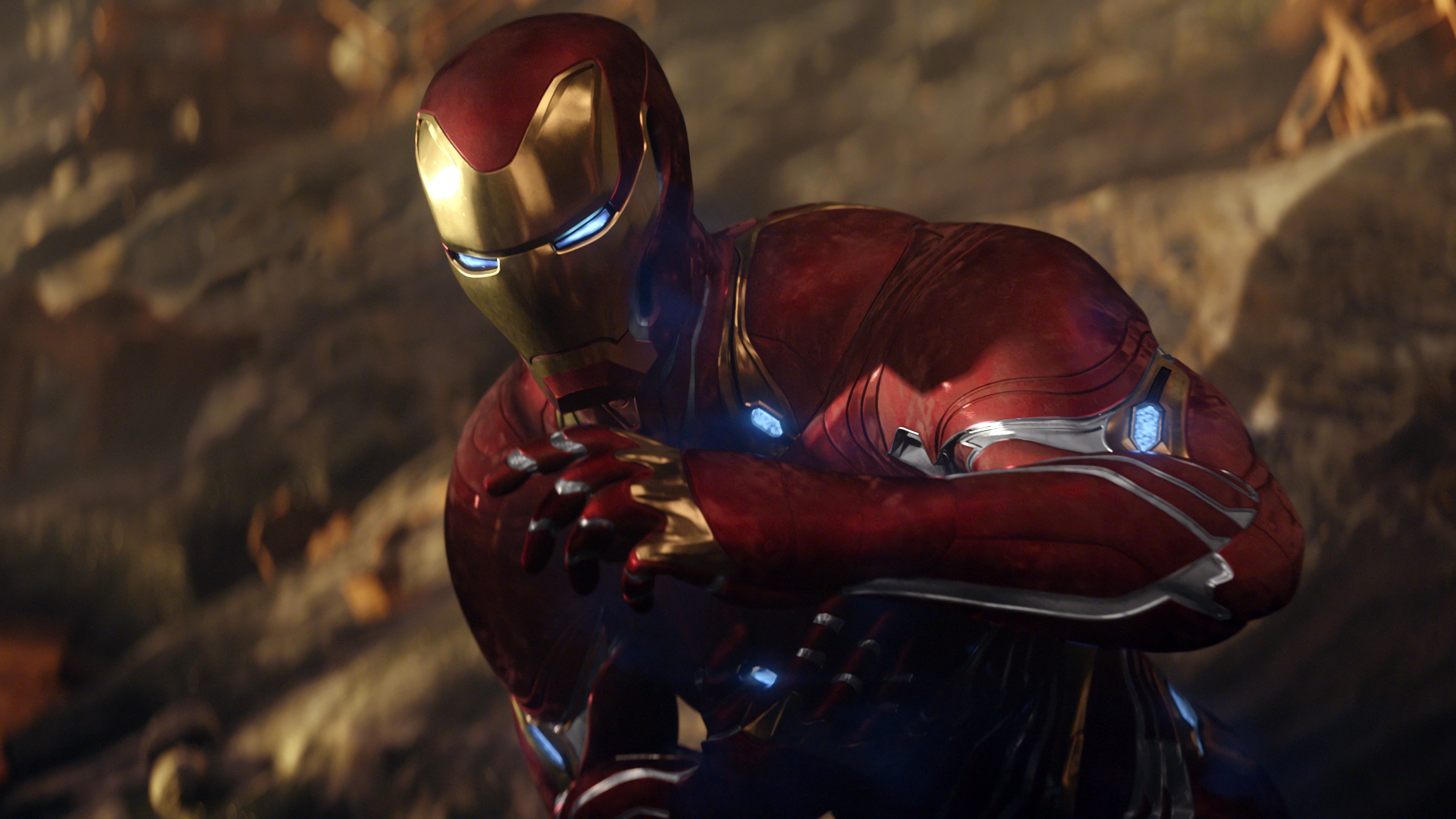 Iron Man: Avengers: Infinity War, Superhero team. 3840x2160 4K Wallpaper.