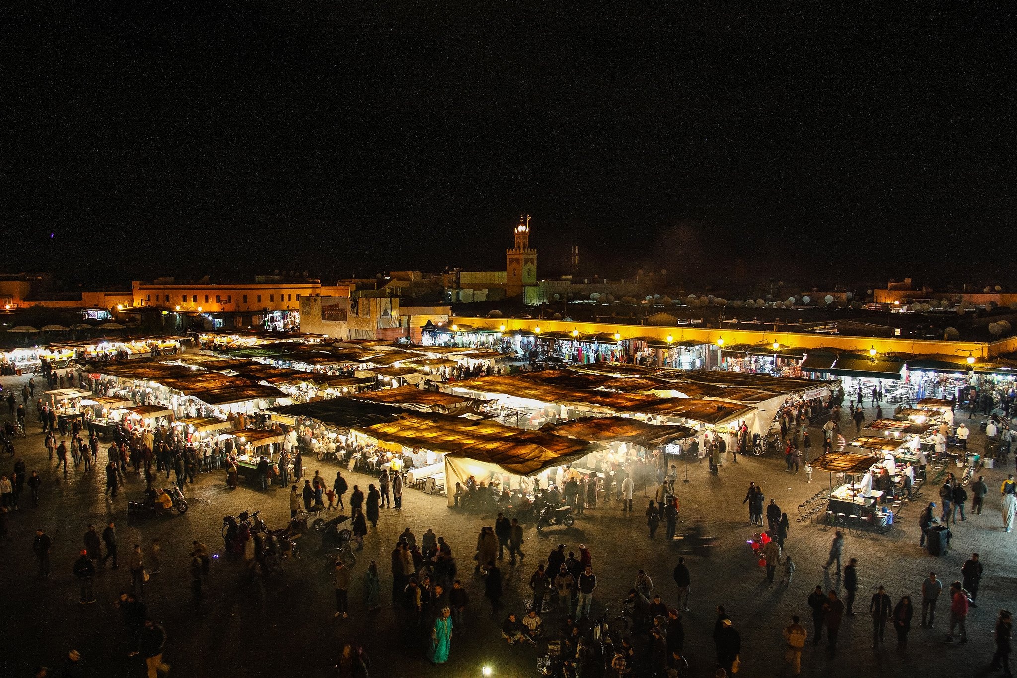 Morocco people night, Marrakesh cities, HD wallpapers, Desktop and mobile beauty, 2050x1370 HD Desktop