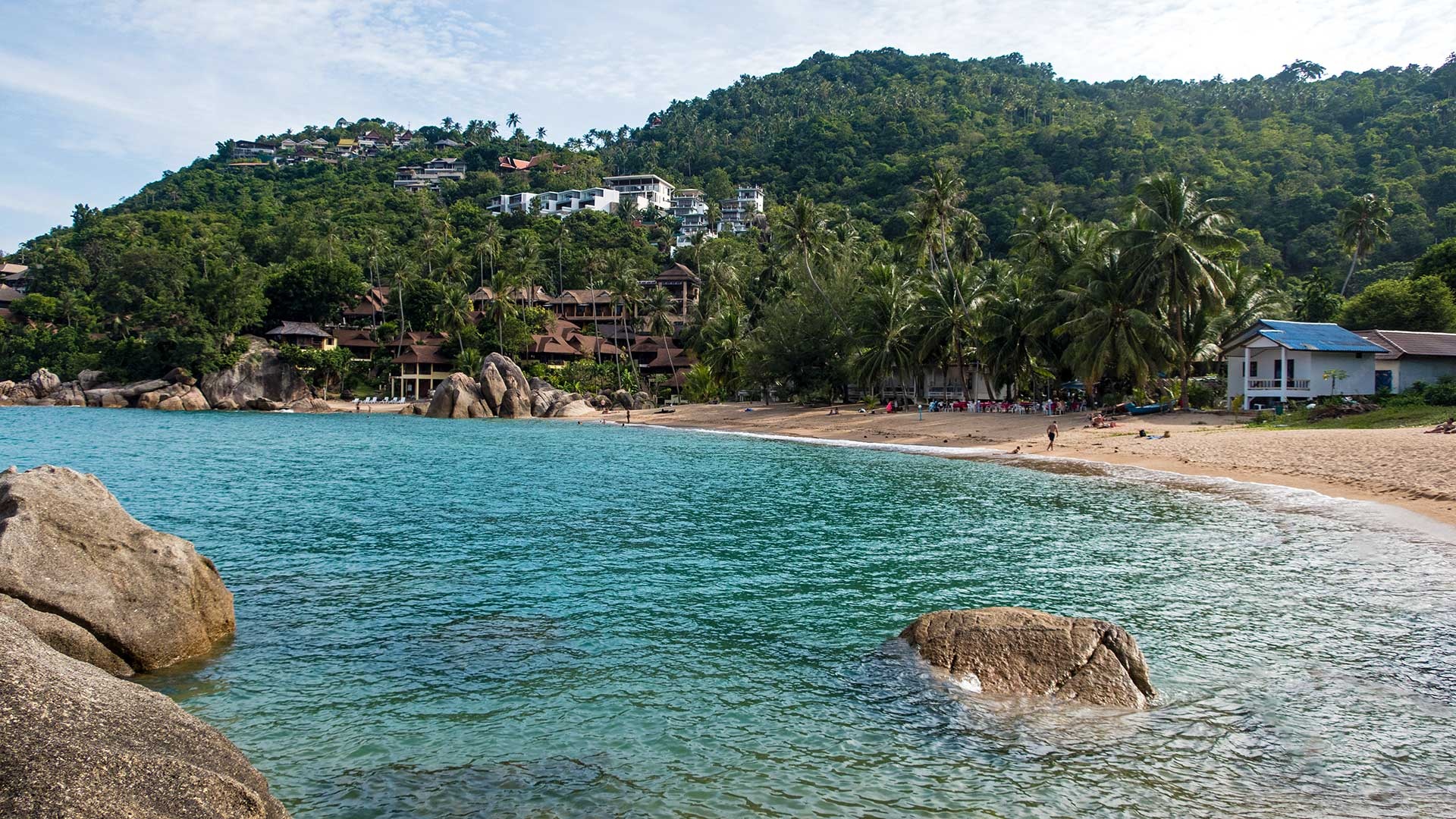 Stunning beaches, Koh Samui beach guide, Island beauty, Crystal clear waters, 1920x1080 Full HD Desktop