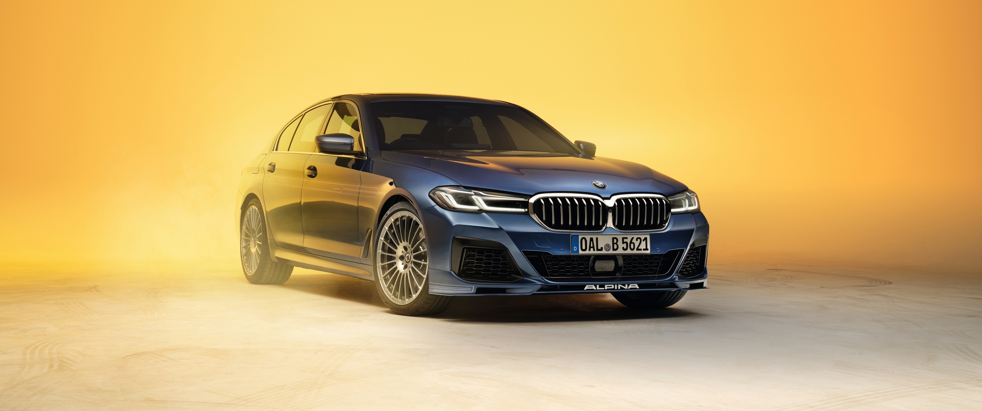 BMW 5 Series, Auto luxury, Alpina B5 Limousine, 2020 cars, 3440x1440 Dual Screen Desktop