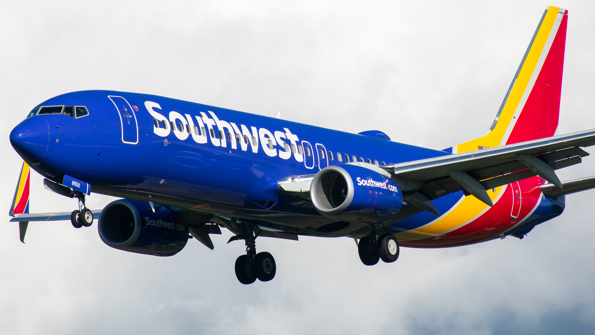 Southwest Airlines, N8550Q Boeing 737-800, Jack Goldberg, AeroXplorer, 2050x1160 HD Desktop