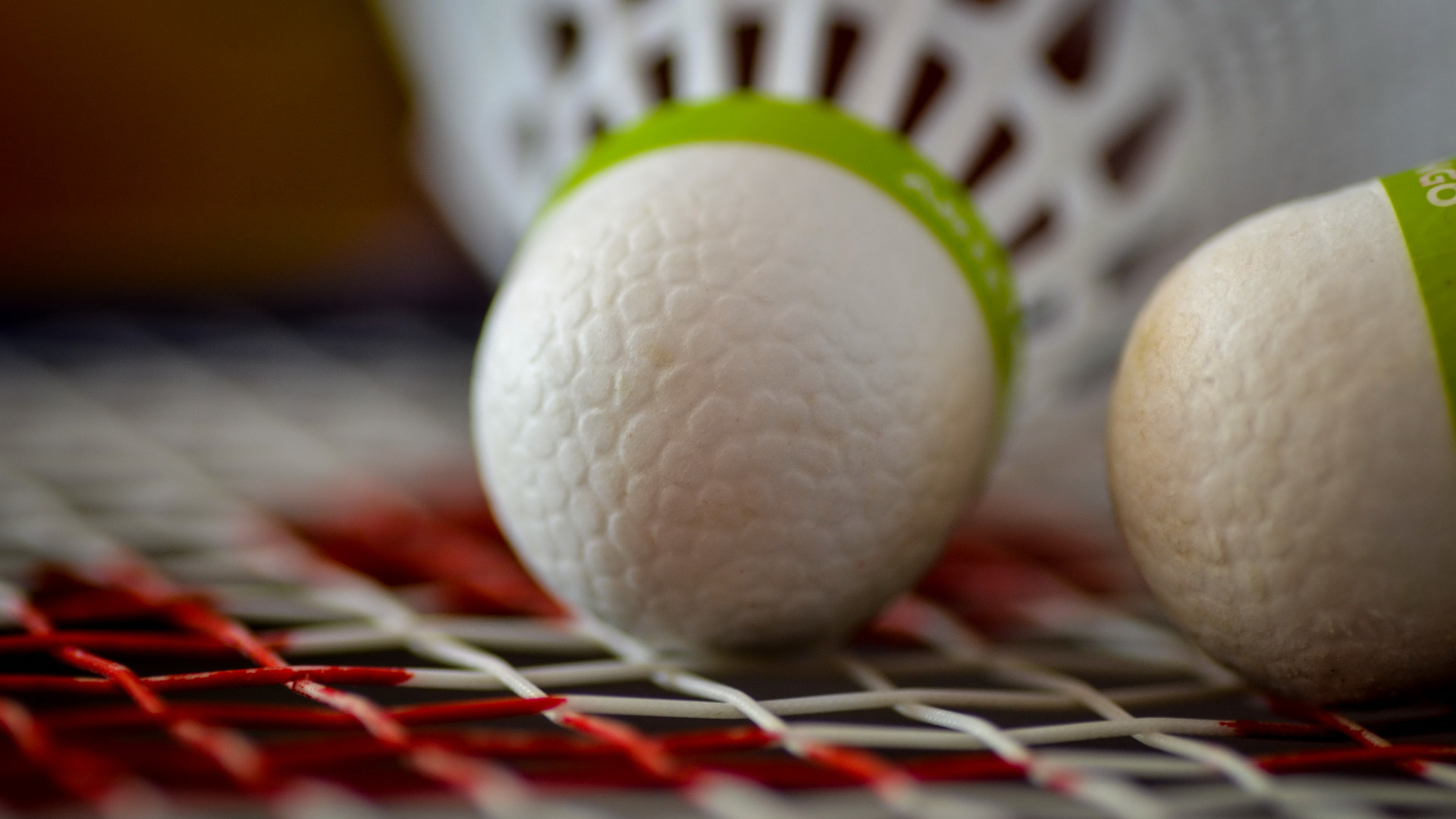 Macro badminton section, Sporting close-ups, Detailed photography, Close-up details, 1920x1080 Full HD Desktop