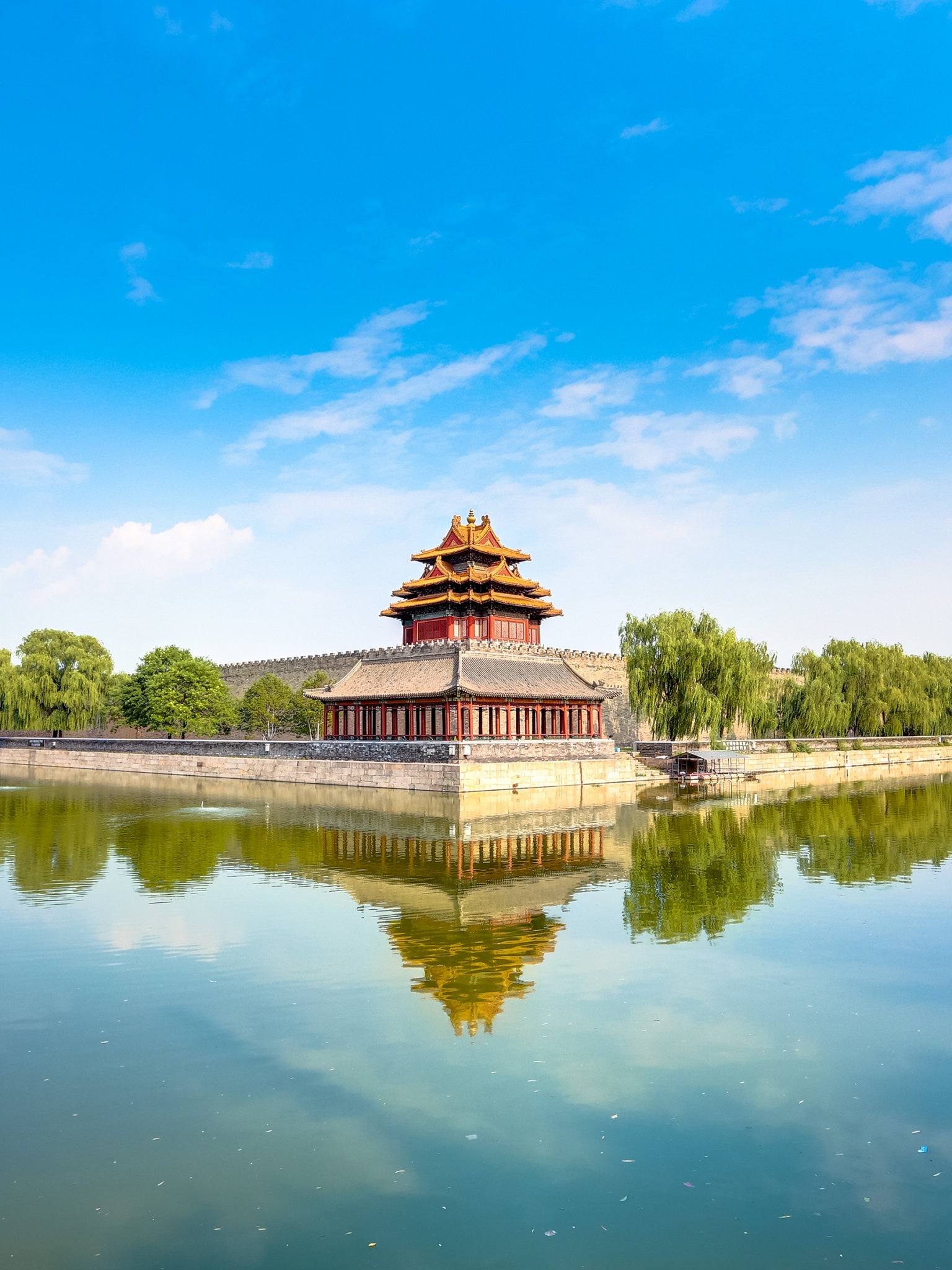 Forbidden City, Beijing, China museum, Imperial palace, 1540x2050 HD Handy