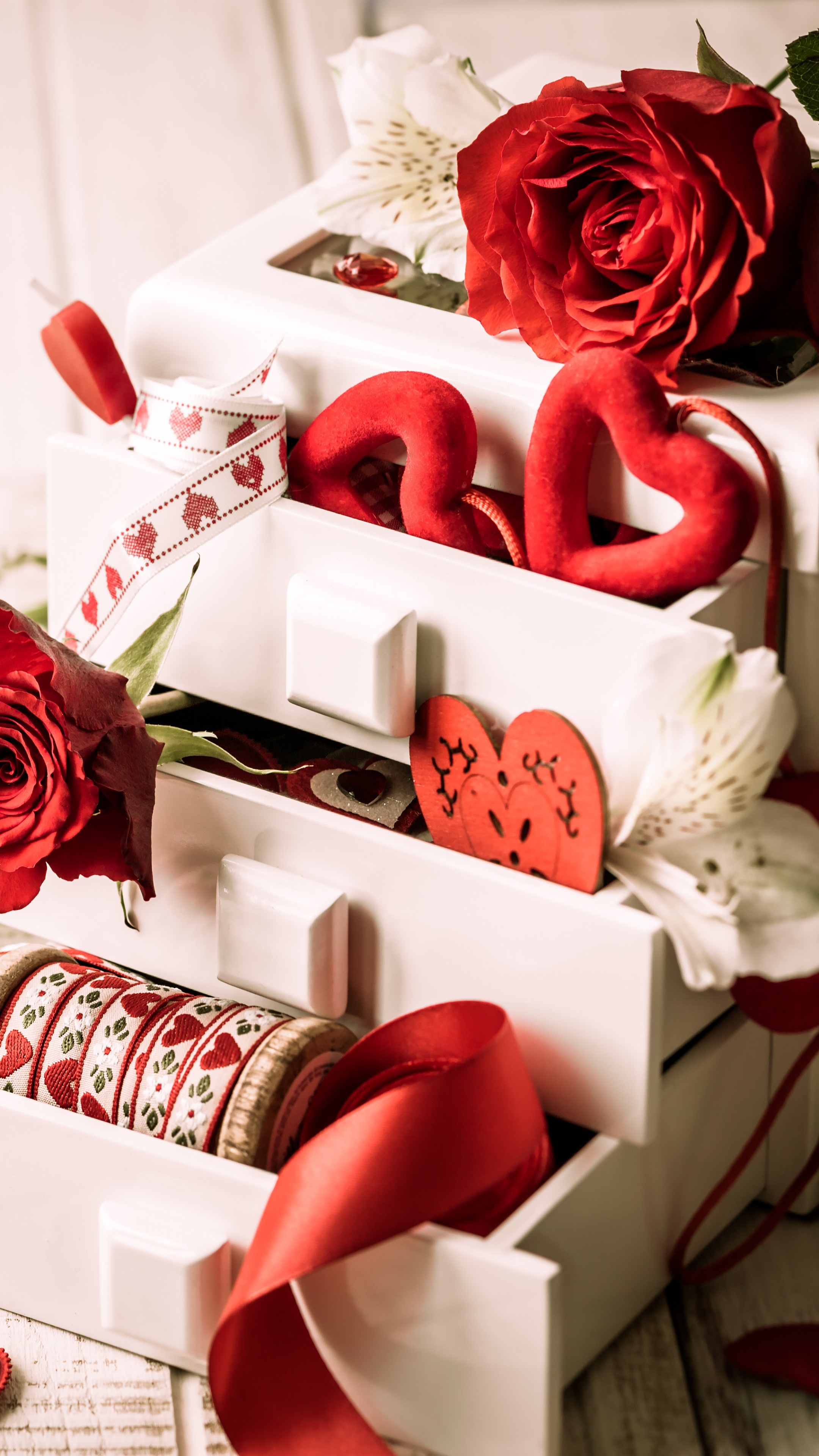 Valentine, Holiday, Wallpaper Valentines Day love, 2160x3840 4K Handy