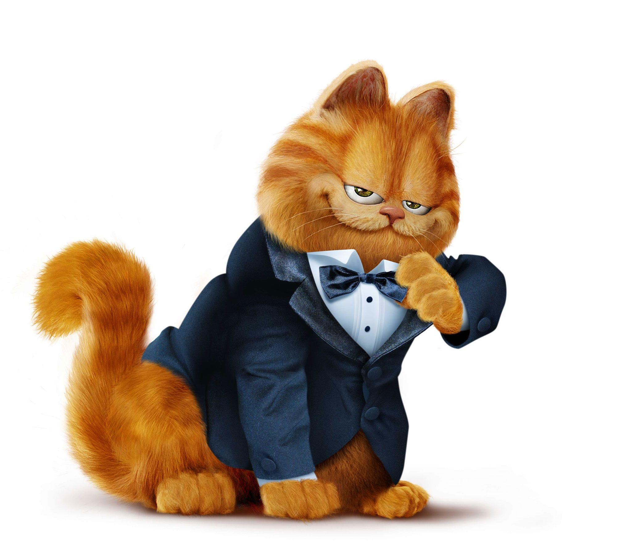 Garfield: A cat, created by Jim Davis, Fictional character. 2000x1820 HD Background.