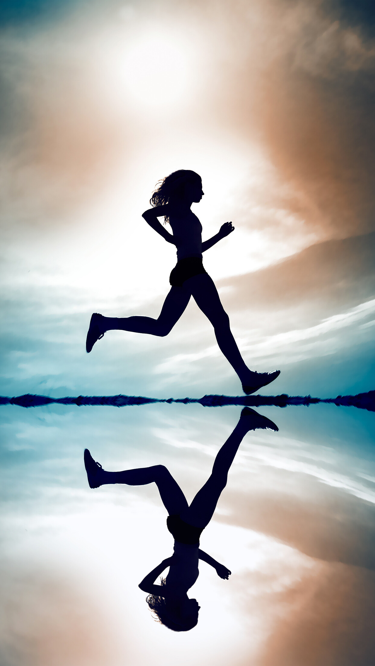 Running women, iPhone wallpaper, Emotional drive, Captivating fitness, 1250x2210 HD Phone