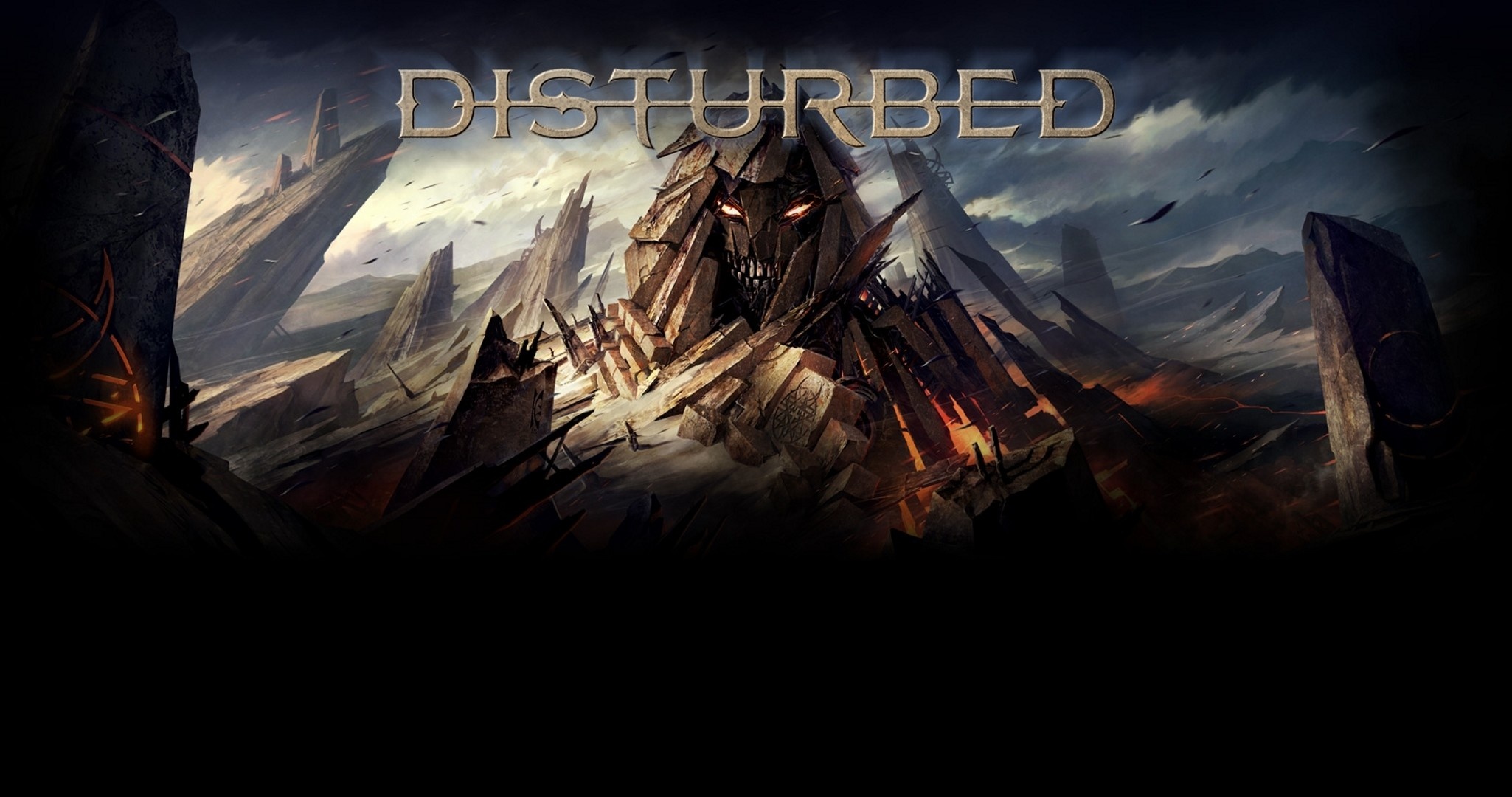 Disturbed band, Background posted, Ethan Simpson, 2050x1080 HD Desktop