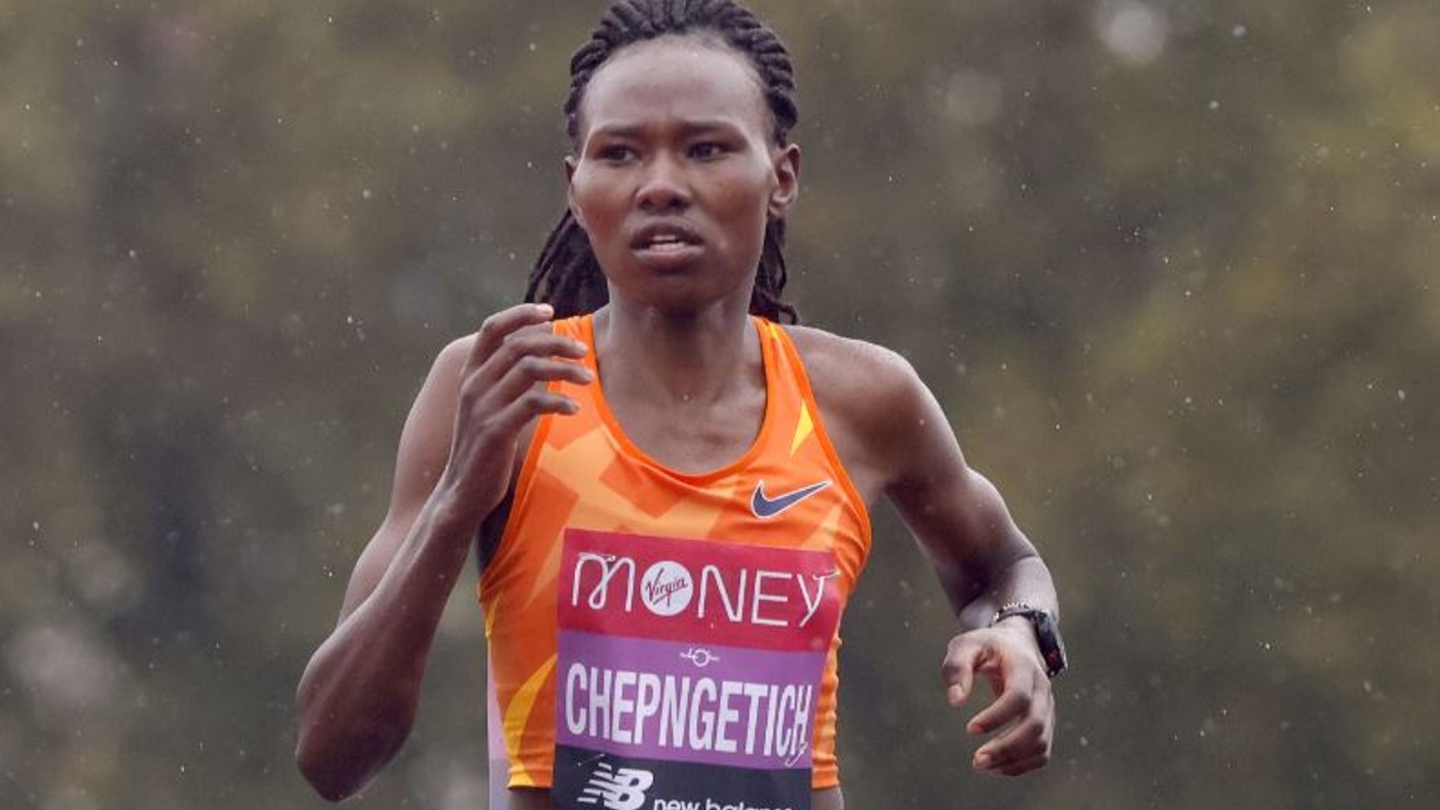 Marathon: Kenyan road racing athlete, 2019 Marathon World champion, Ruth Chepngetich, Nagoya. 2050x1160 HD Wallpaper.