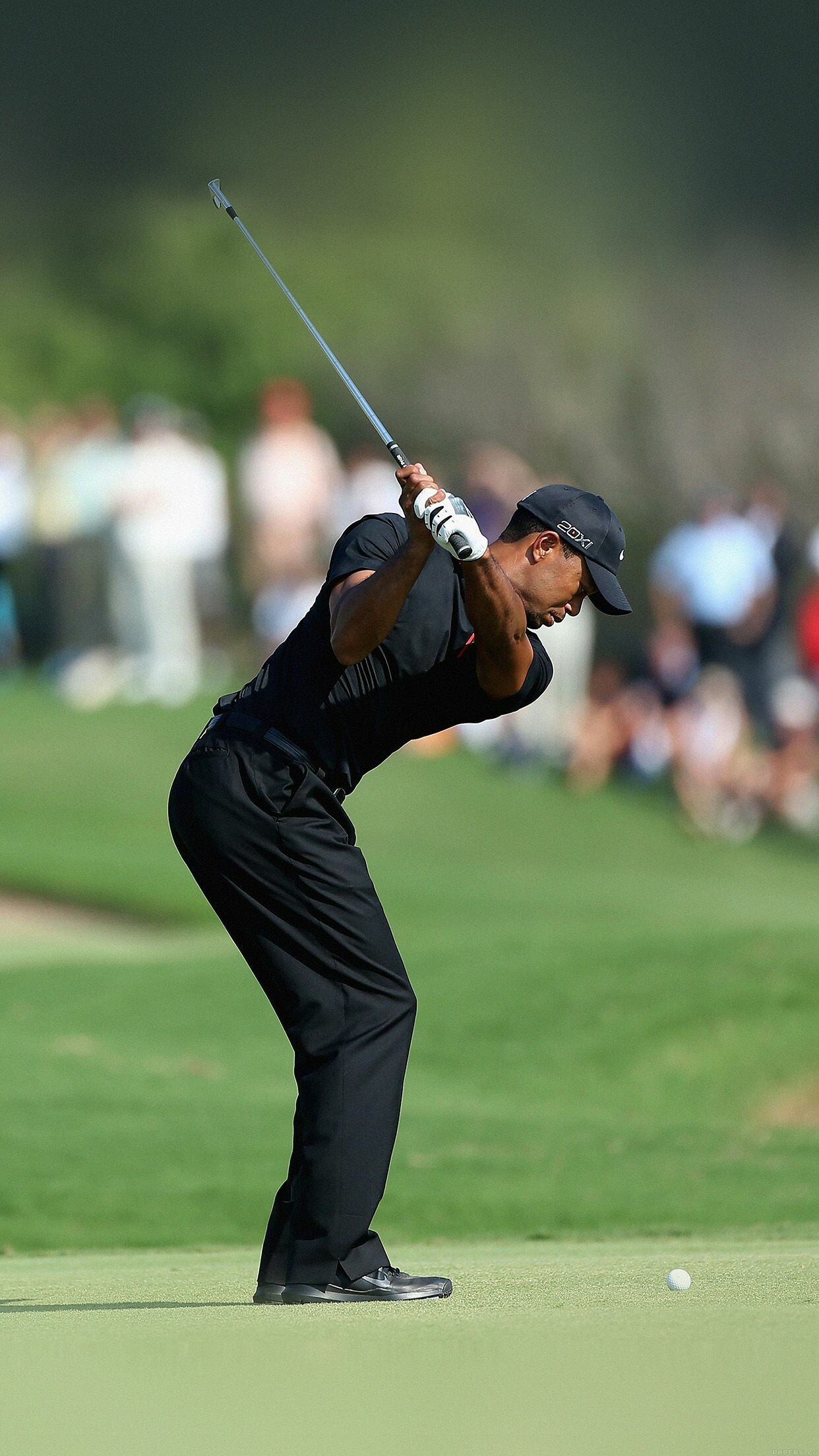 Tiger Woods: He has won 82 PGA Tour events (tied for first all time with Sam Snead). 1250x2210 HD Background.