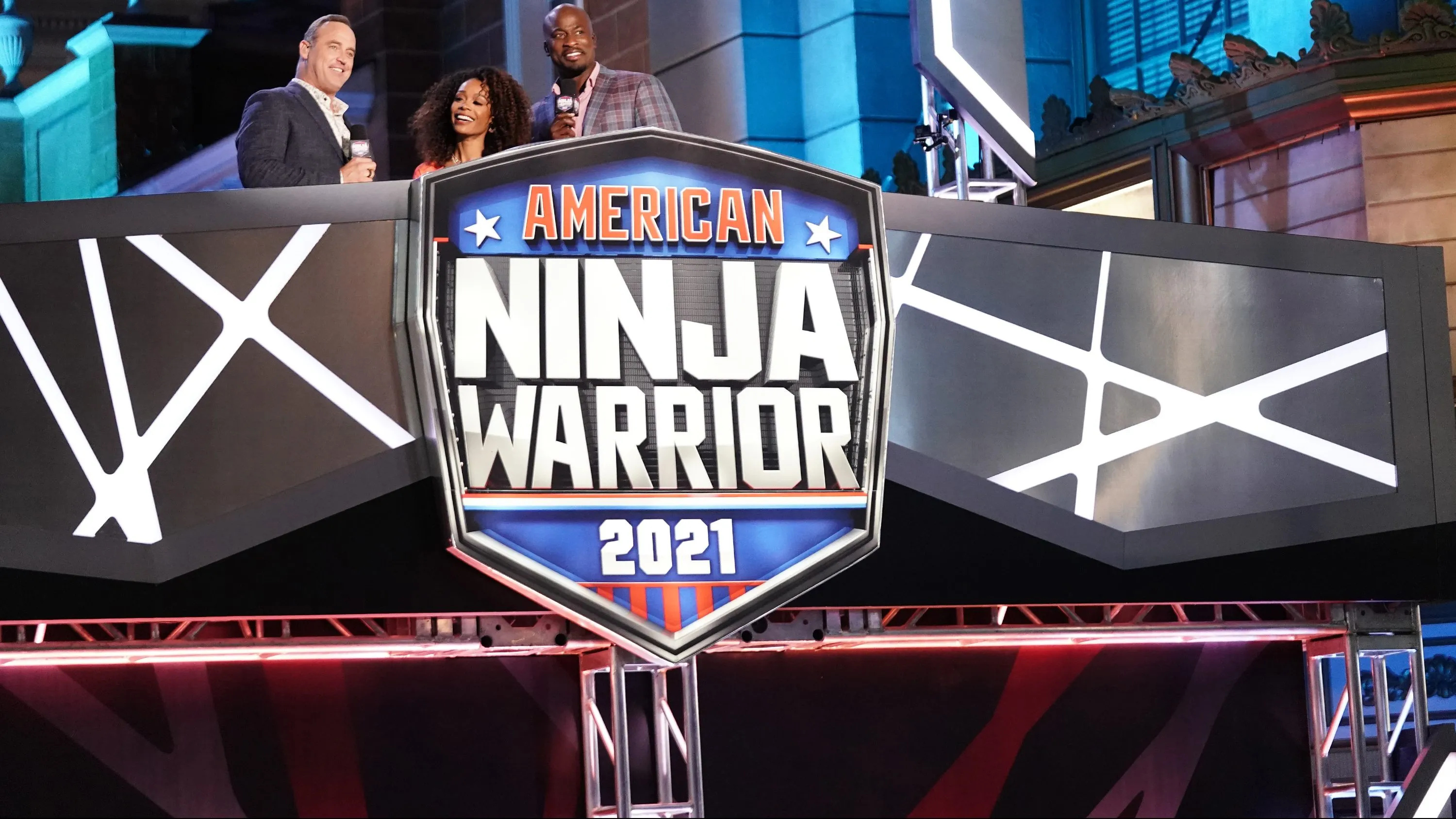 American Ninja Warrior, TV show, Denton firefighter, Amputee competitor, 3000x1690 HD Desktop