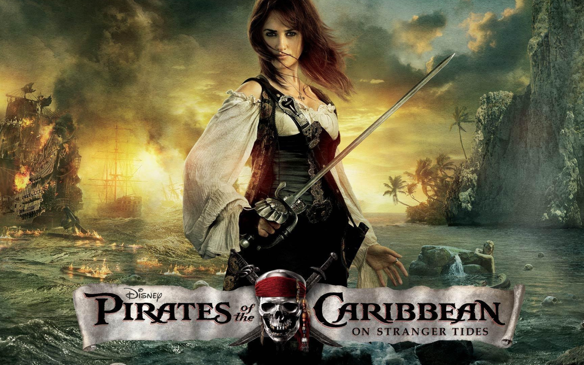 Penelope Cruz, Pirates of the Caribbean, Penelope Cruz film, 1920x1200 HD Desktop