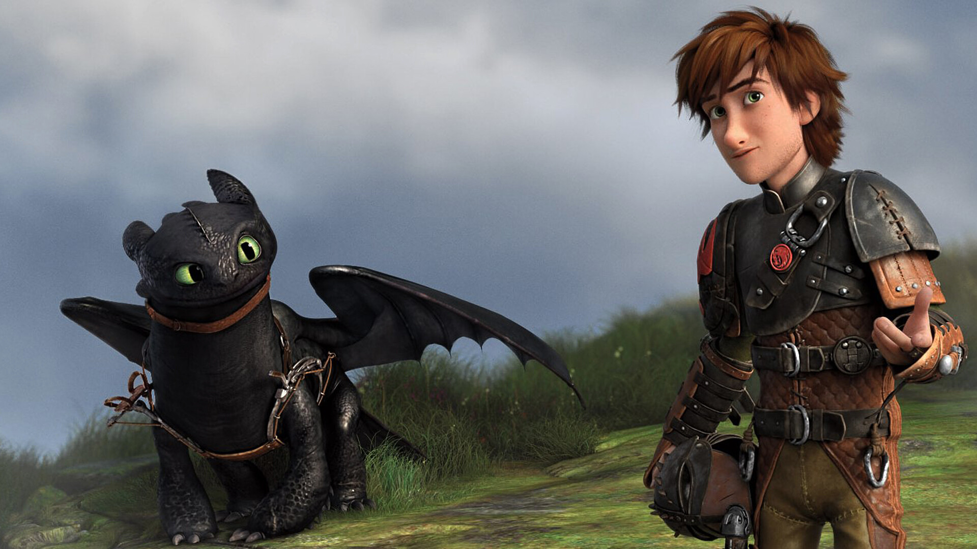 How to Train Your Dragon: Hiccup, an undersized teen wishing to become a dragon slayer like the other Vikings. 1920x1080 Full HD Background.