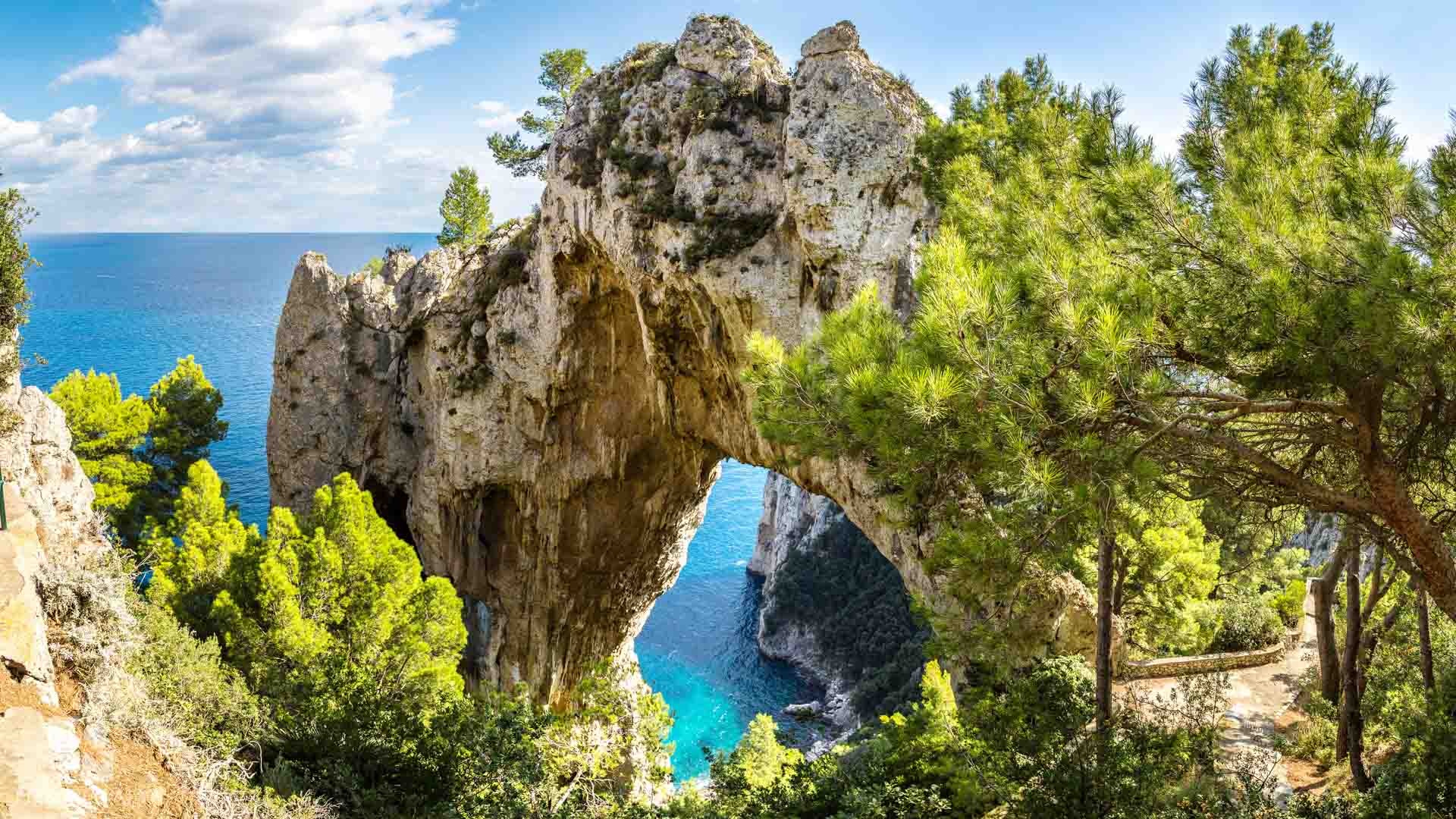 Capri Island, Day of leisure, Italian escapade, Unraveling beauty, 1920x1080 Full HD Desktop