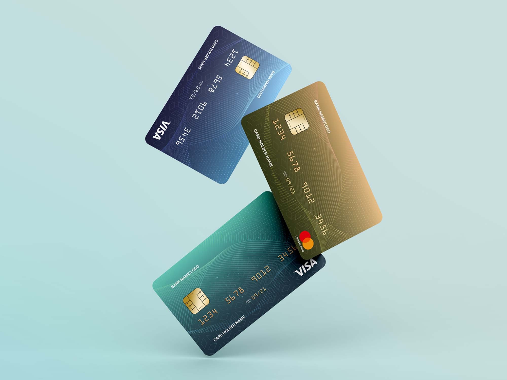 Visa (Card): Introduced payWave, a contactless payment technology feature, In September 2007. 2000x1500 HD Background.