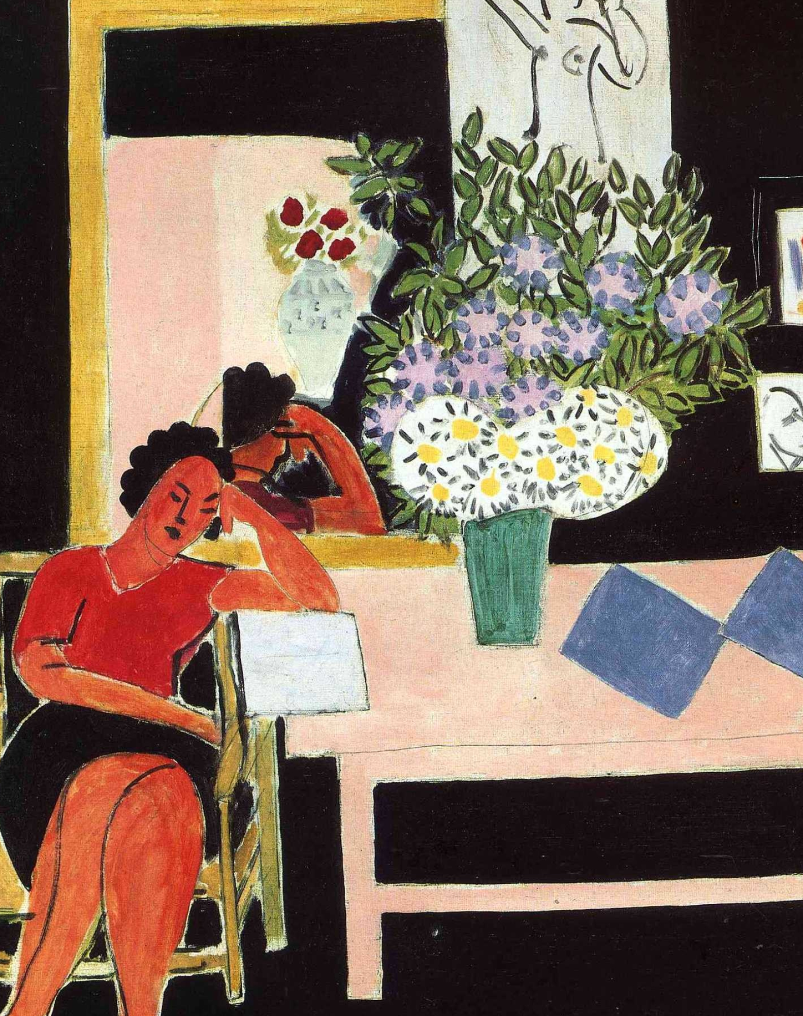 Henri Matisse, Portrait and sitting paintings, 1590x2000 HD Phone