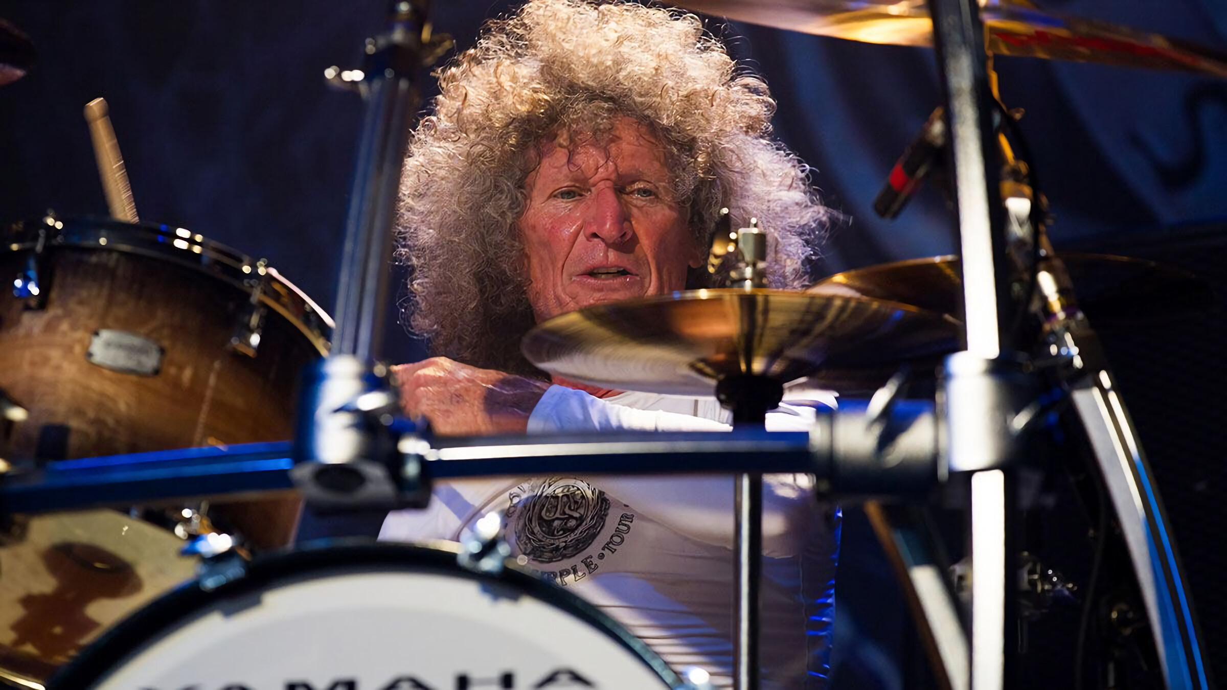 Rock and Roll legends, Drumming dynamics, Percussion power, Stage energy, 2400x1350 HD Desktop