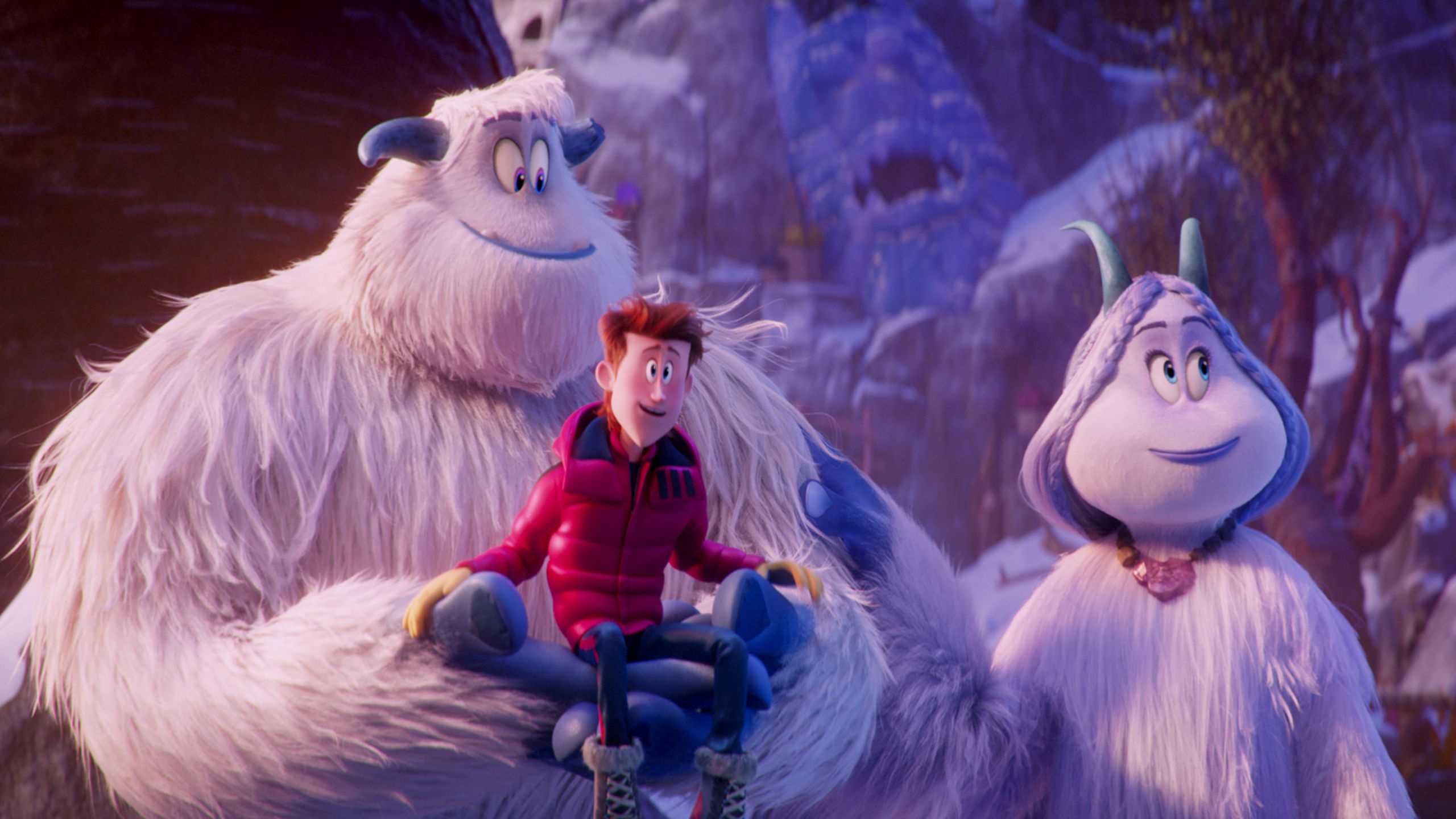 Smallfoot, Charming family film, Entertaining animation, Adventure in the snow, 2560x1440 HD Desktop