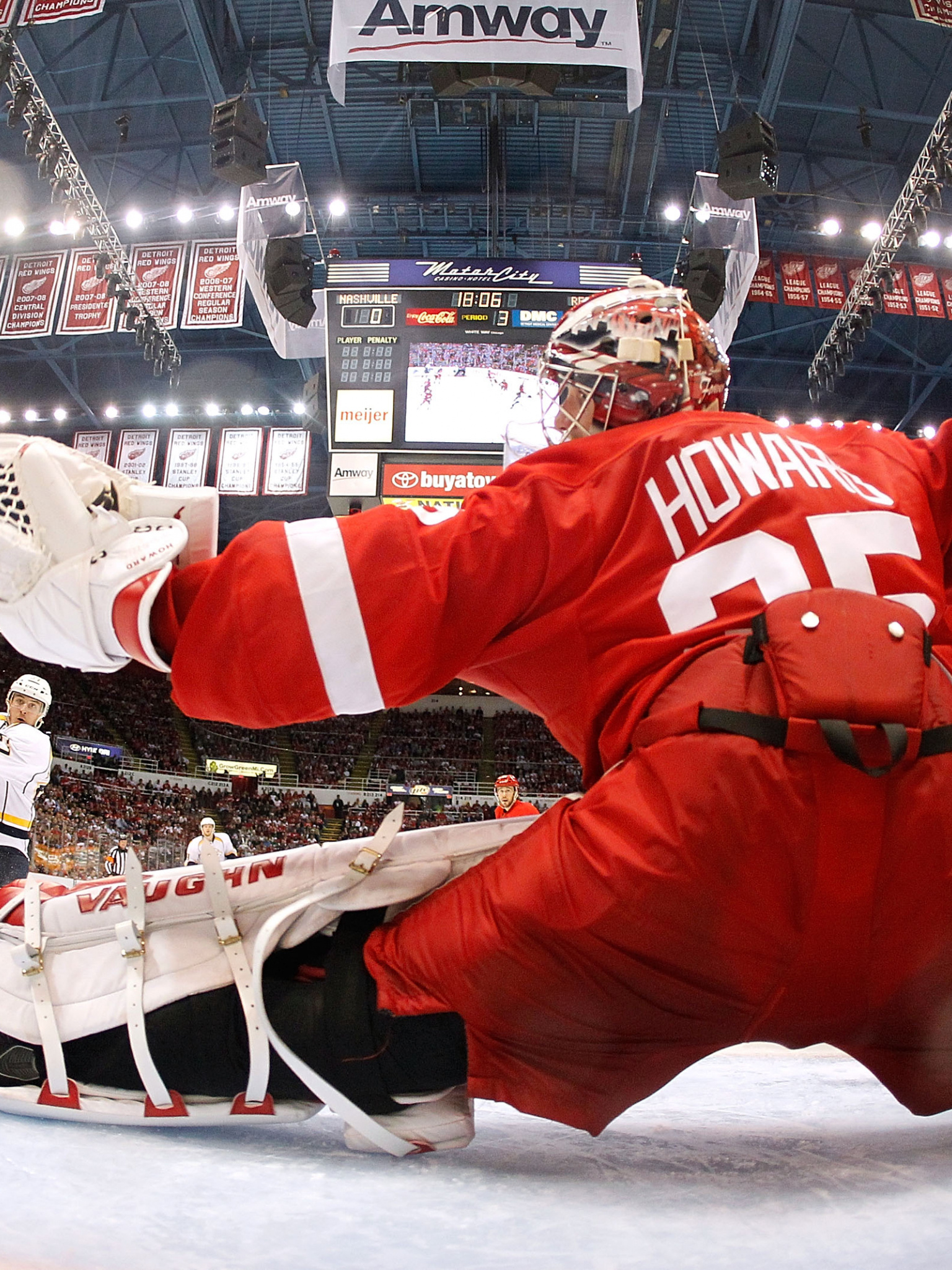 Detroit Red Wings: Jimmy Howard, The team was renamed the Falcons in 1930. 1540x2050 HD Wallpaper.