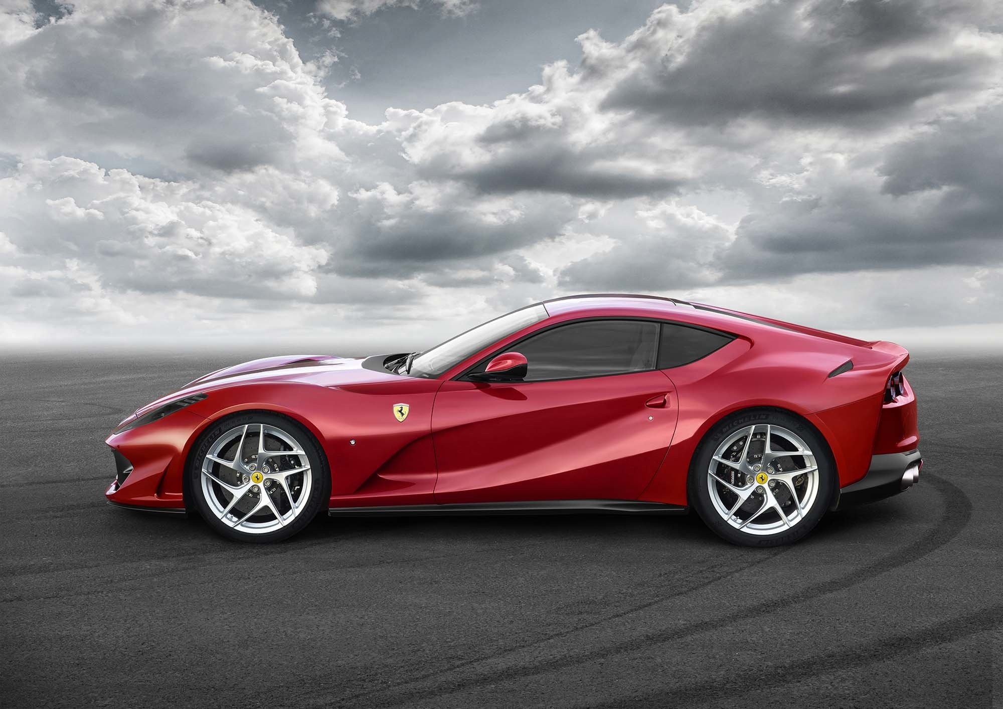 Ferrari 812 Superfast, Exhilarating performance, Striking design, Luxury sports car, 2000x1420 HD Desktop