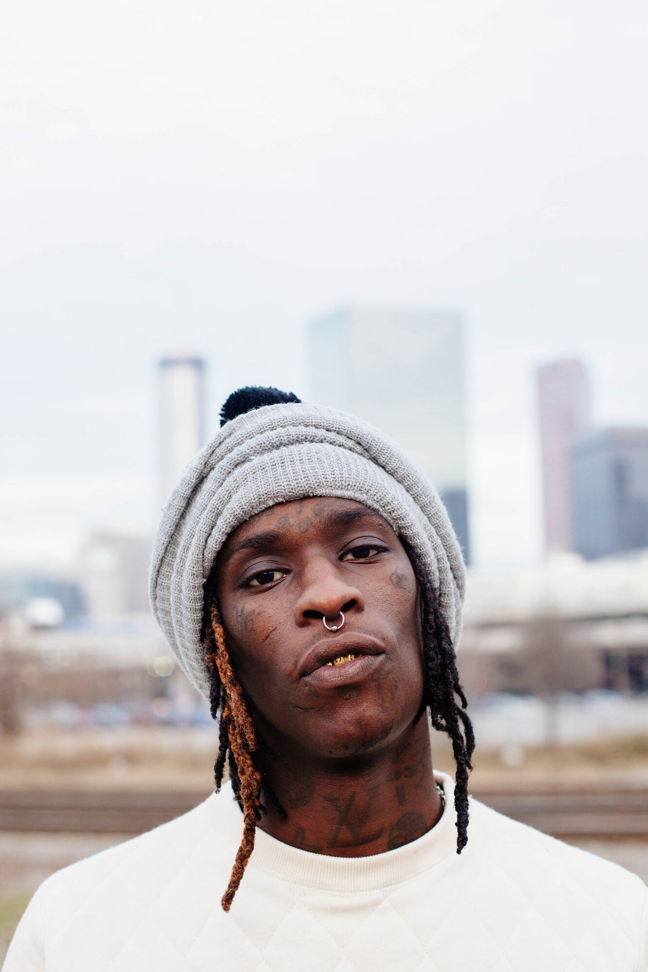 Young Thug: An American hip-hop musician from Atlanta. 1340x2000 HD Background.