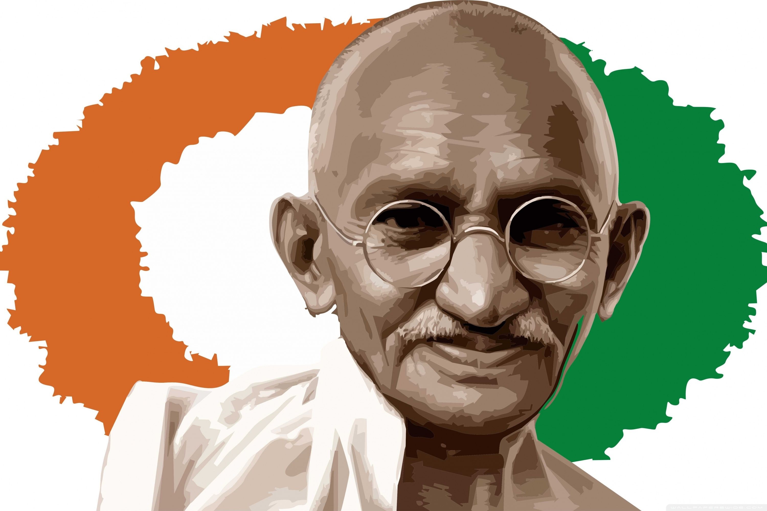 Gandhi wallpapers, Icon of peace, Indian independence, Non-violent resistance, 3000x2000 HD Desktop