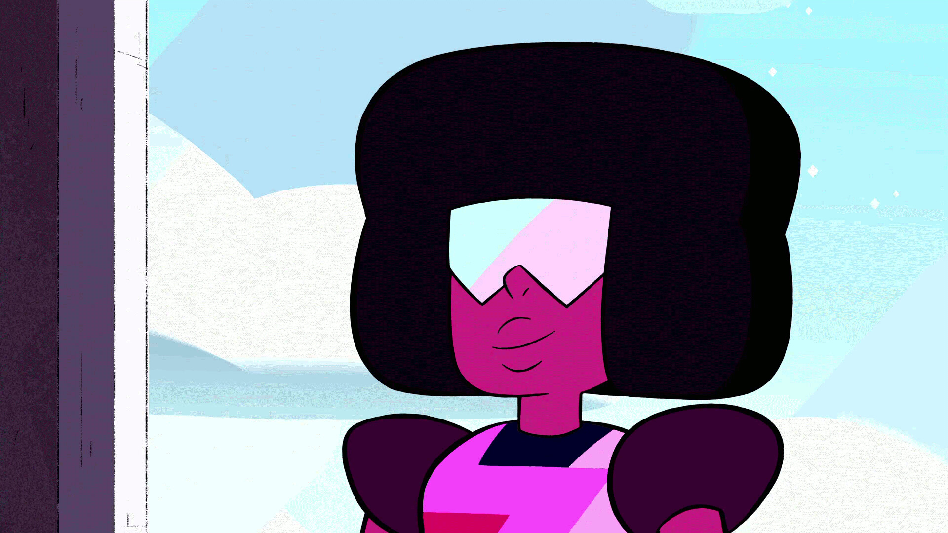 Garnet (Steven Universe): A fusion - two Gems combining personalities and appearances as one shared holographic body. 1920x1080 Full HD Wallpaper.