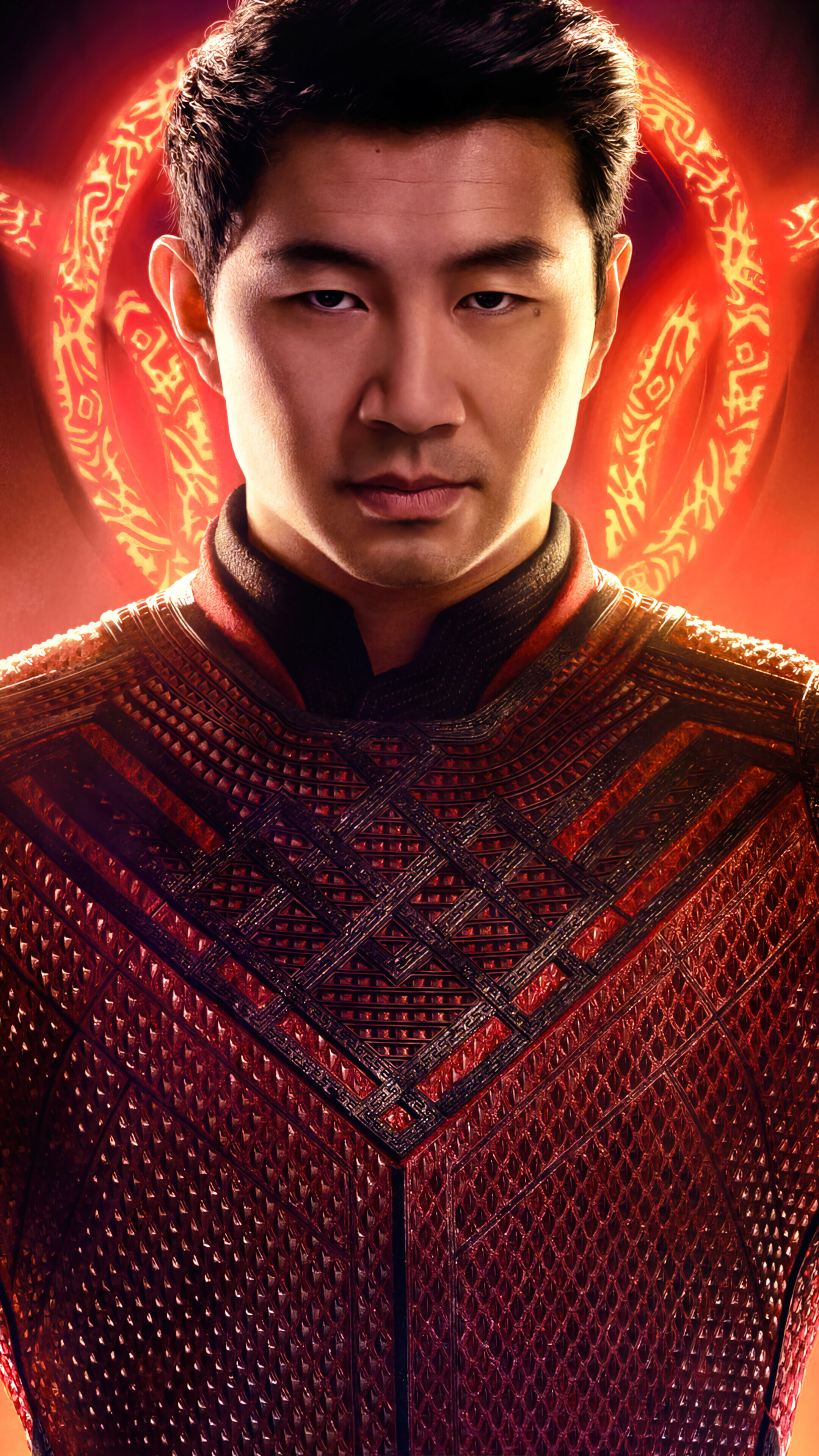 Shang-Chi and the Legend of the Ten Rings: It set several box office records and received positive reviews from critics, MCU. 2160x3840 4K Background.