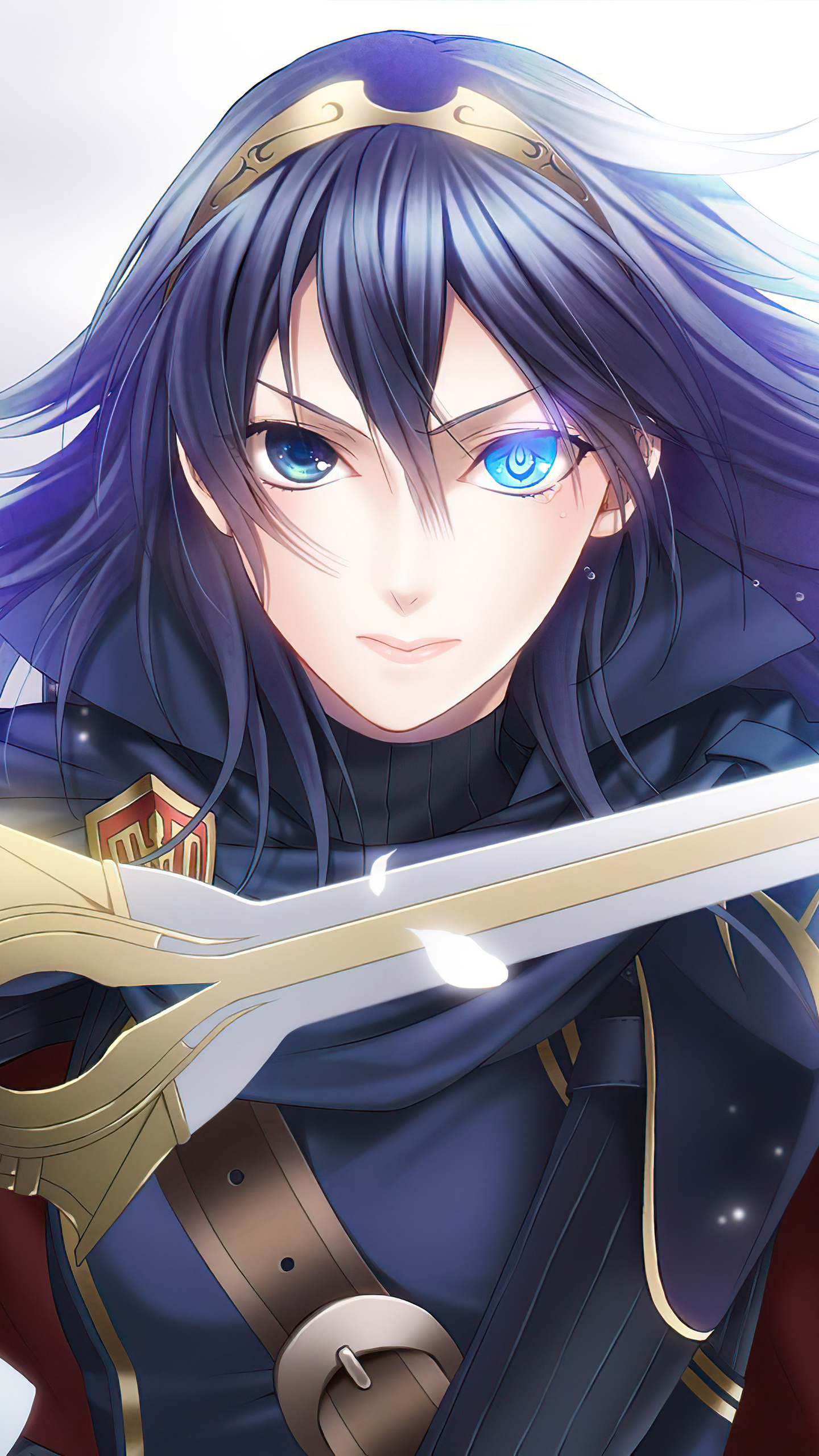 Lucina Fire Emblem, 4K Samsung Galaxy wallpapers, High-definition visuals, Emblem's iconic hero, 1440x2560 HD Phone