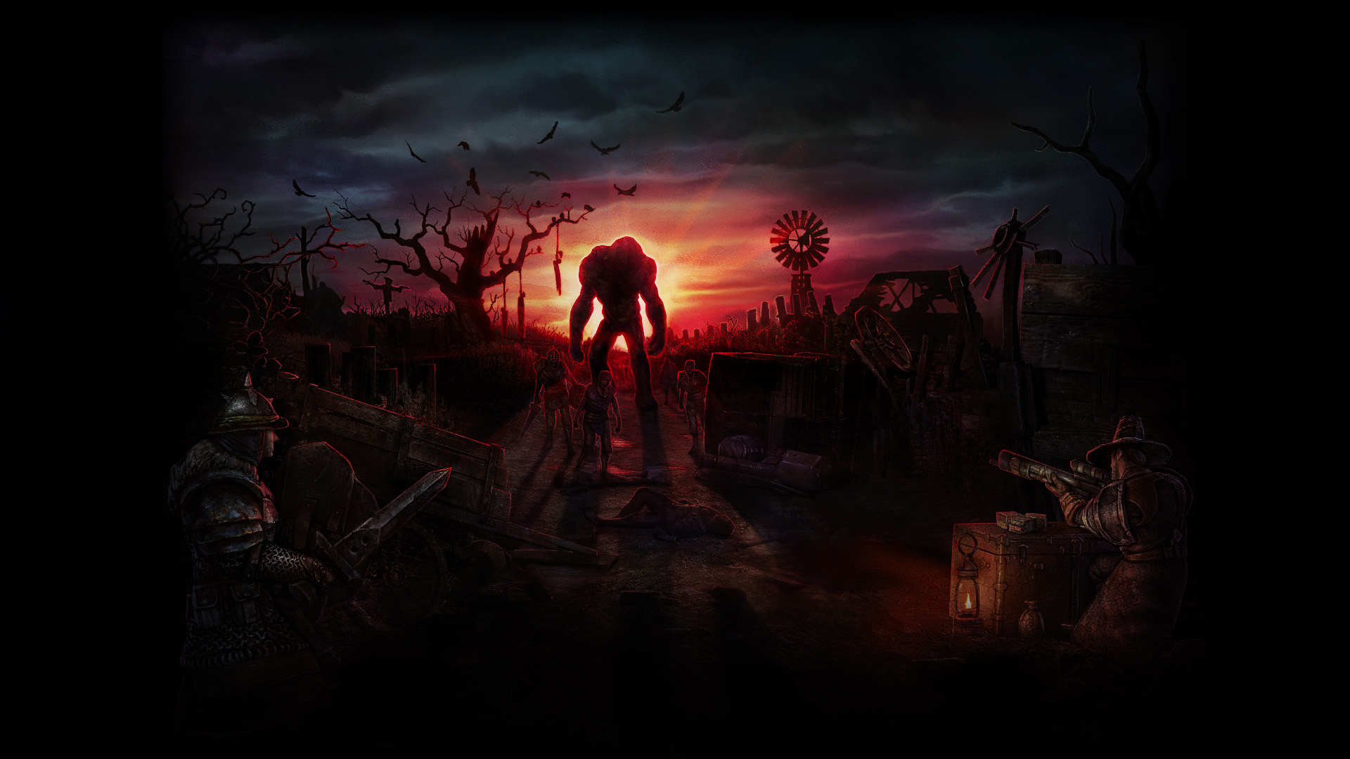 Grim Dawn: The video game with fast-paced combats and the collection of loot, The first DLC. 1920x1080 Full HD Wallpaper.