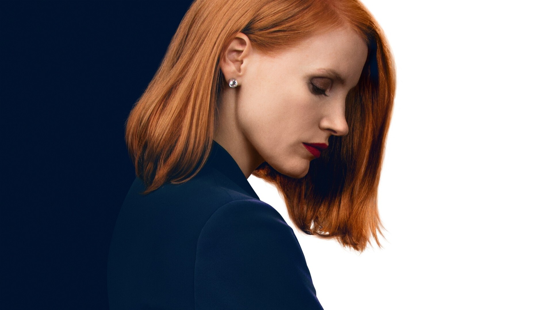 Jessica Chastain: Played Maggie Beauford in a 2012 American crime drama film, Lawless. 1920x1080 Full HD Background.