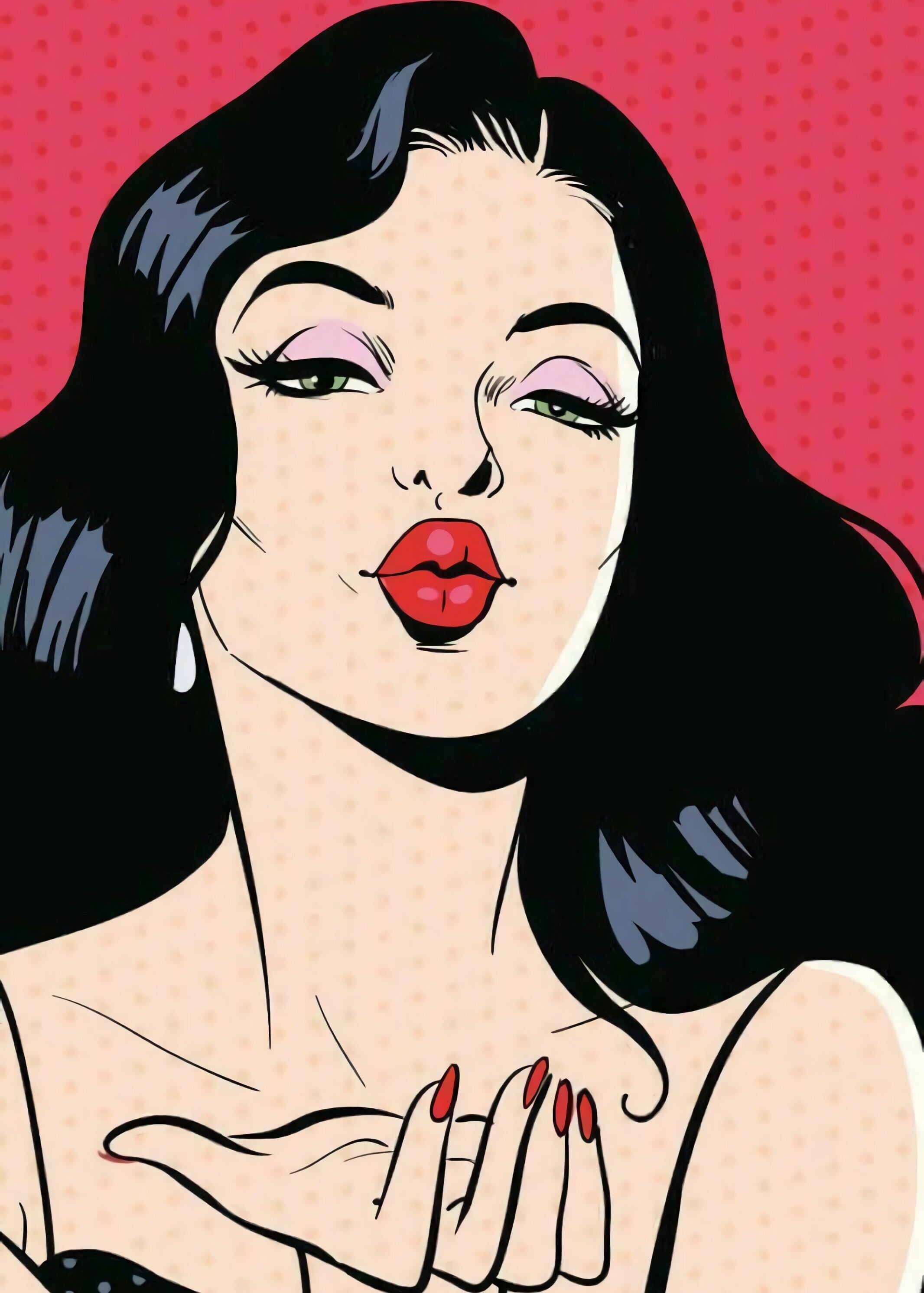 Pop Art: A movement that emerged in the mid-20th century, Artwork, Comics. 2140x2990 HD Background.