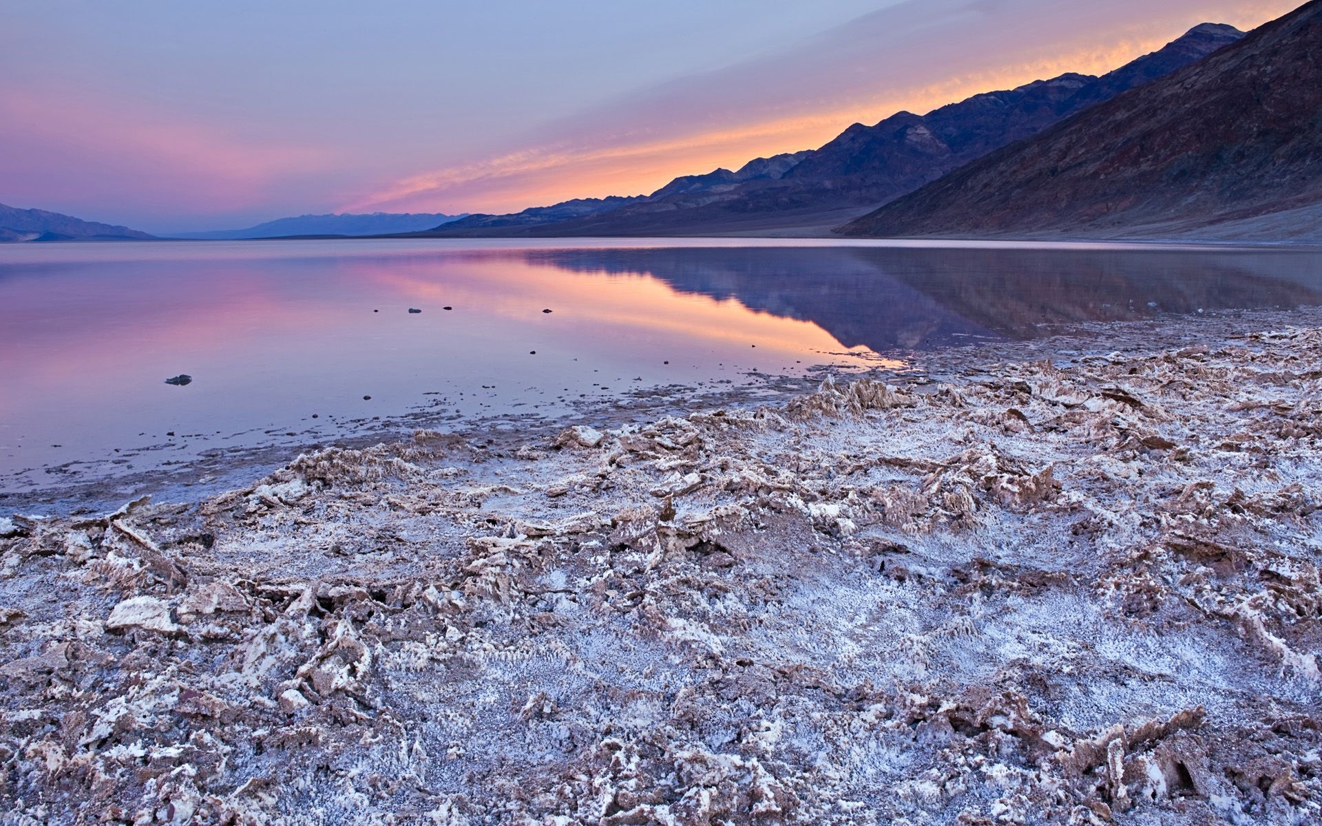 Dead seas comparison, Salt lakes wonder, Mar Muerto, Scenic beauty, 1920x1200 HD Desktop