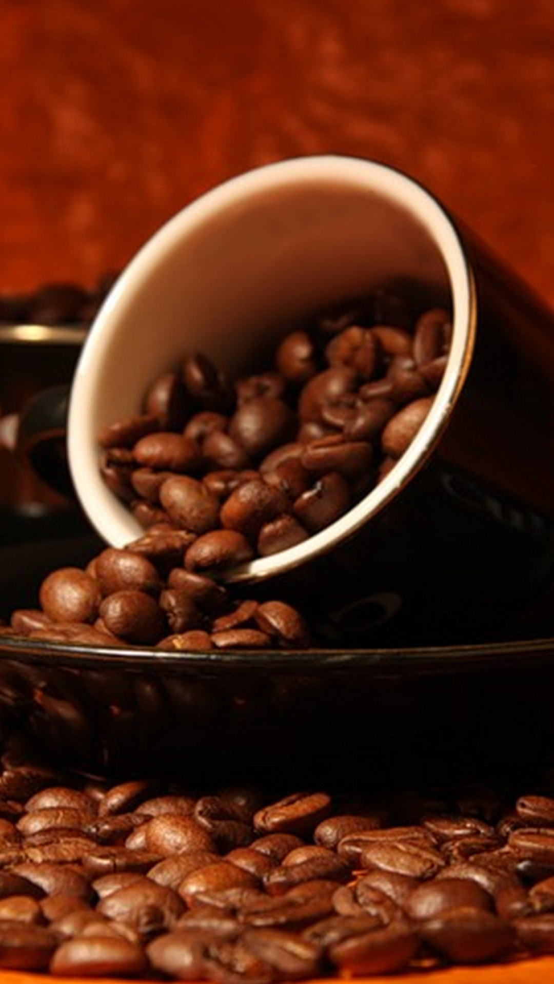 Coffee: A type of Arabica, Grown in the high-altitude regions of the Kenyan highlands. 1080x1920 Full HD Background.