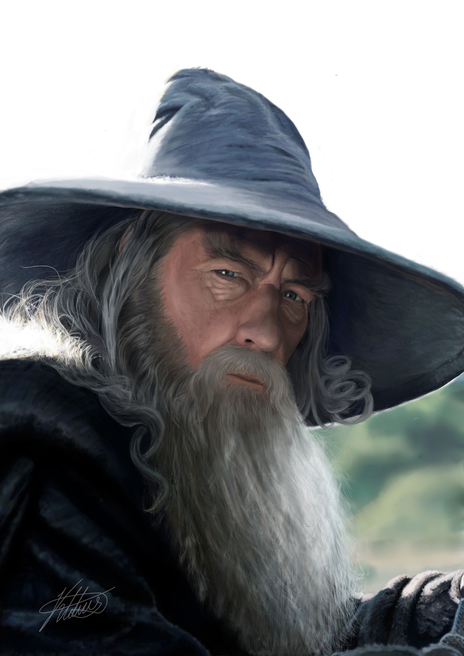 Gandalf the Grey, Wise wizard, Memorable performance, The Hobbit movies, 1920x2720 HD Phone