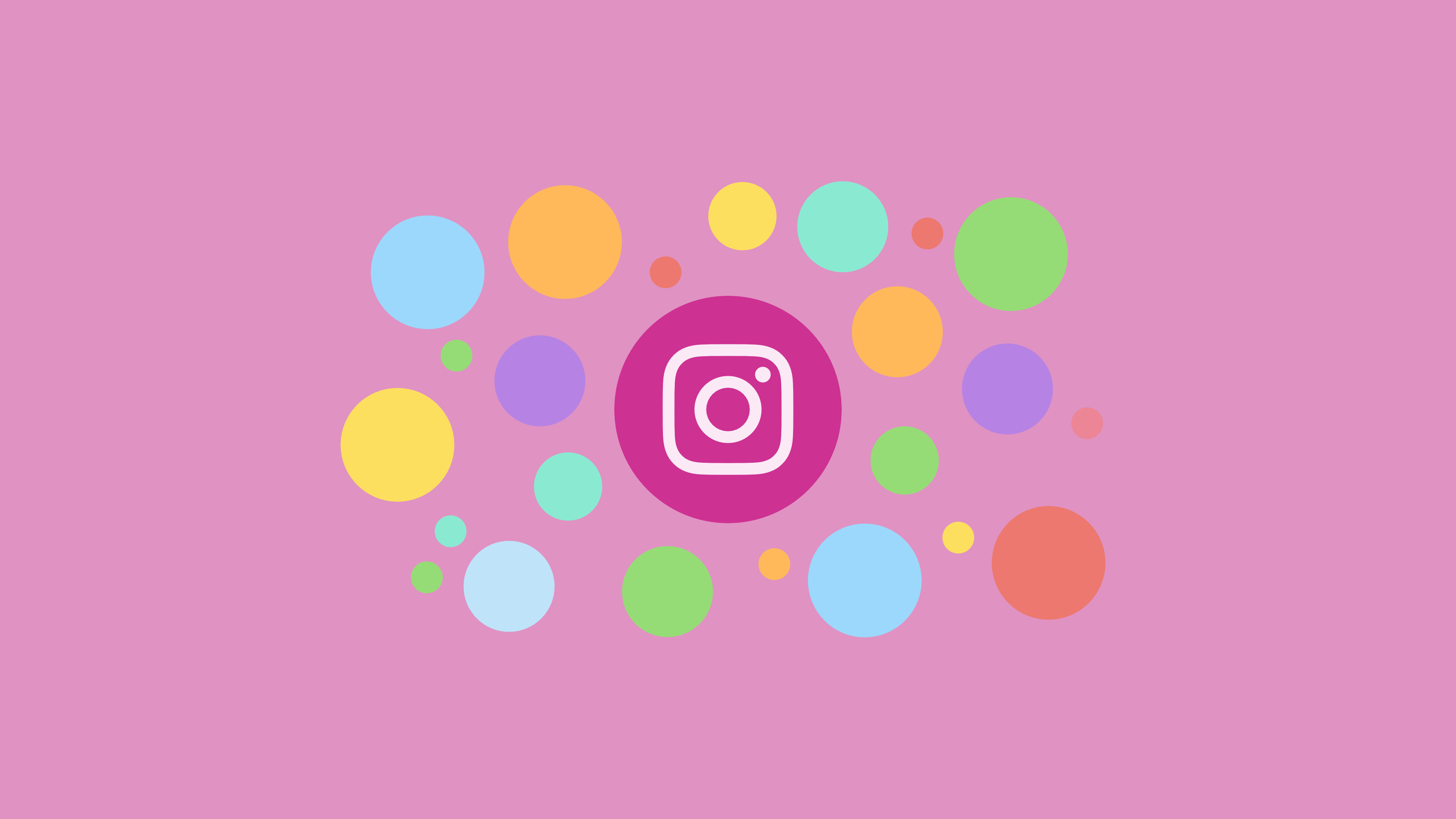 Instagram: A photo and video sharing social networking service, Meta Platforms. 3200x1800 HD Wallpaper.