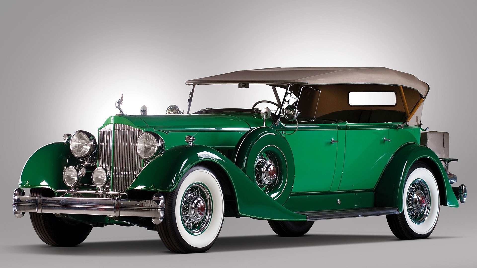 Vintage Car: A high demand among collectors, Packard Twelve. 1920x1080 Full HD Wallpaper.