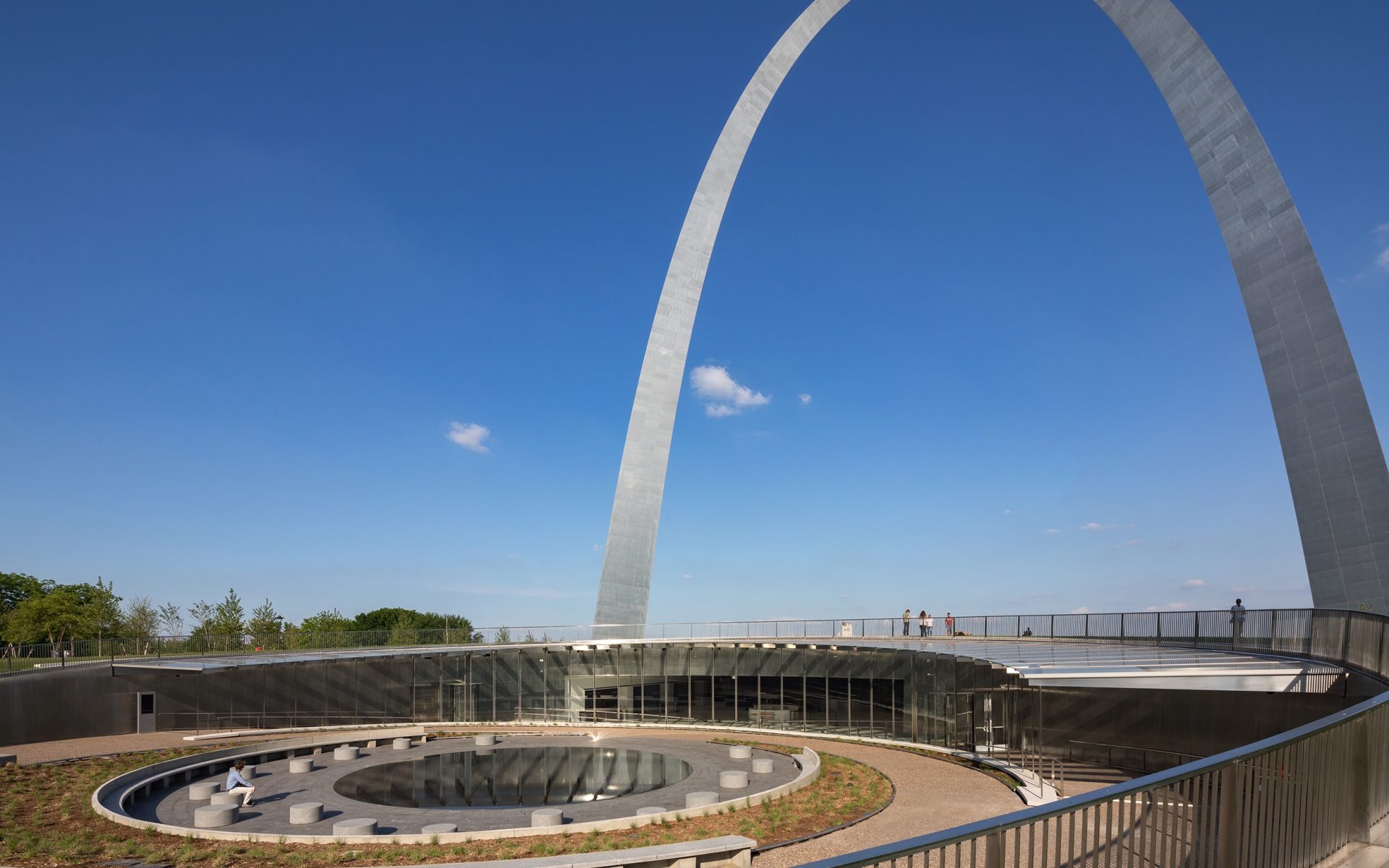 Gateway Arch, Renovation project, St. Louis landmark, Grand reopening, 1920x1200 HD Desktop