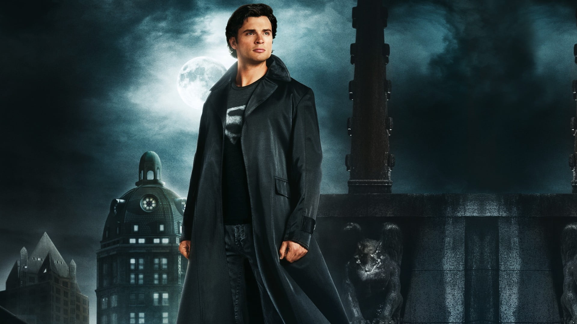 Smallville (TV Series): Clark Kent, Coming to grips with his emerging superpowers, Tom Welling, Popular TV shows. 1920x1080 Full HD Wallpaper.