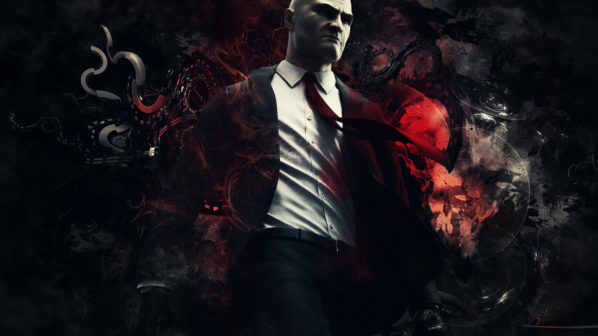 Hitman (Game): The character takes his name from being the 47th clone created by various wealthy criminals from around the world. 1920x1080 Full HD Wallpaper.