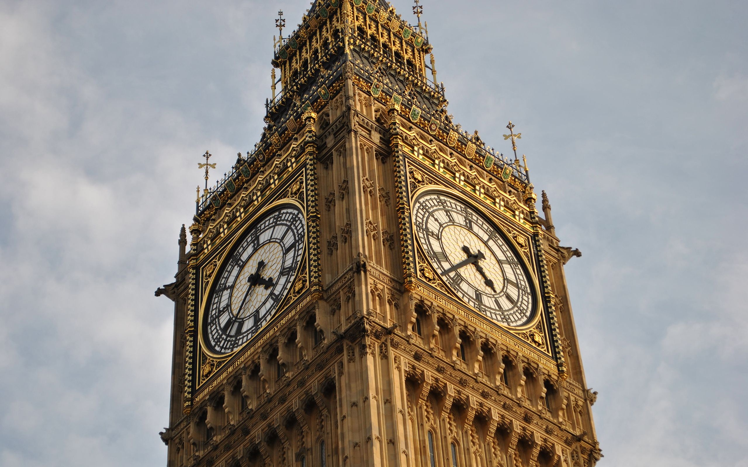 London clock tower, Timekeeping marvel, Urban sight, Architectural wonder, 2560x1600 HD Desktop