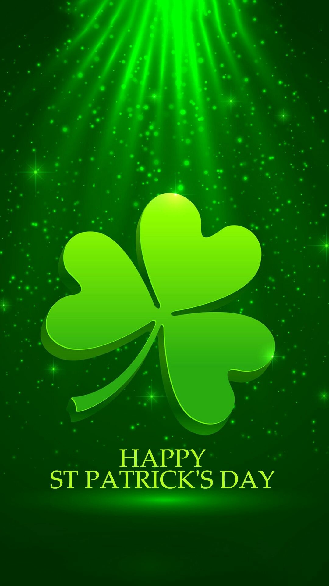 Saint Patrick's Day: Celebrated in honor of a Christian missionary born in the 4th century and the primary patron saint of Ireland. 1080x1920 Full HD Background.