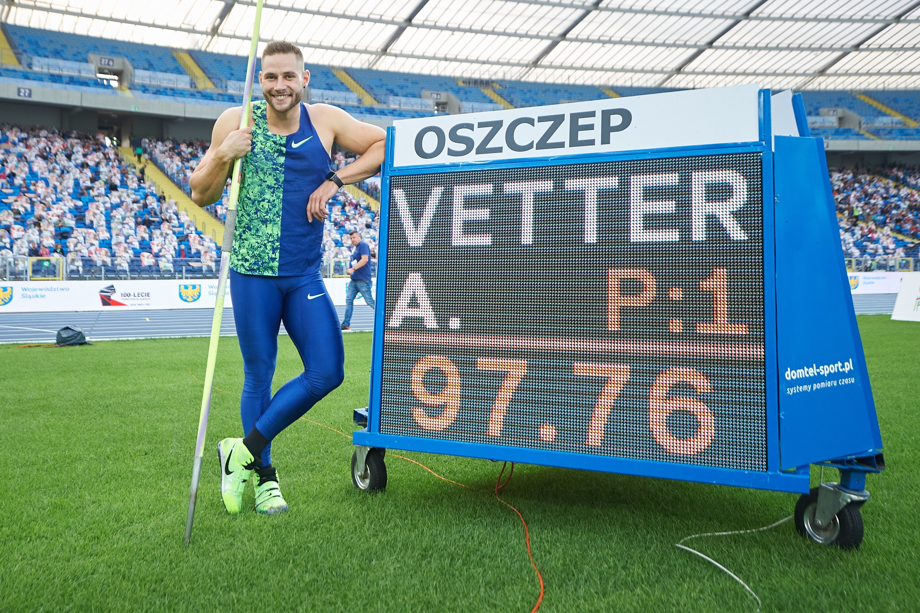 Johannes Vetter, Century's best javelin throw, Impressive achievement, Athlete's milestone, 3000x2000 HD Desktop