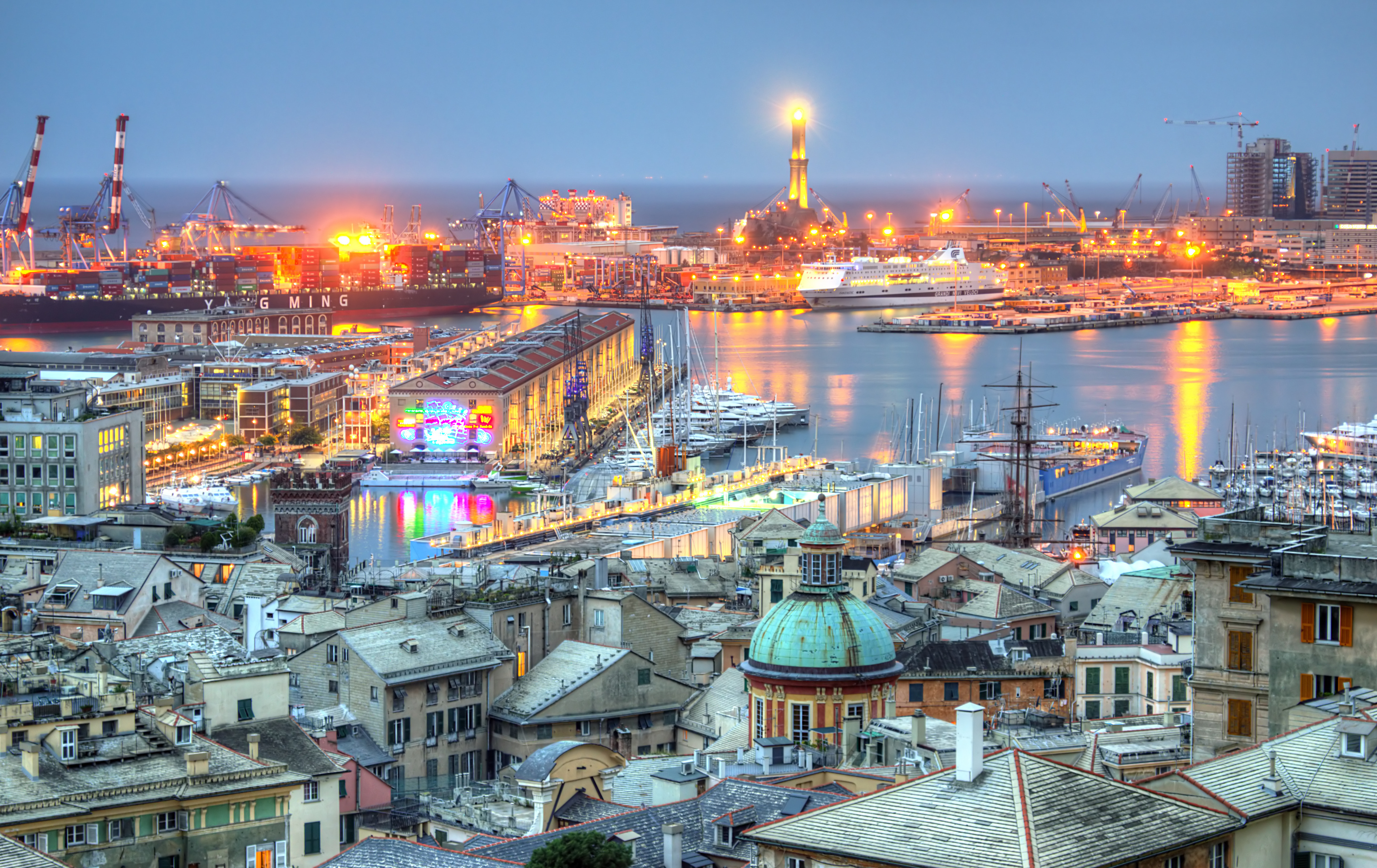 Genova Italy, Top free backgrounds, Wallpapers, 2930x1850 HD Desktop