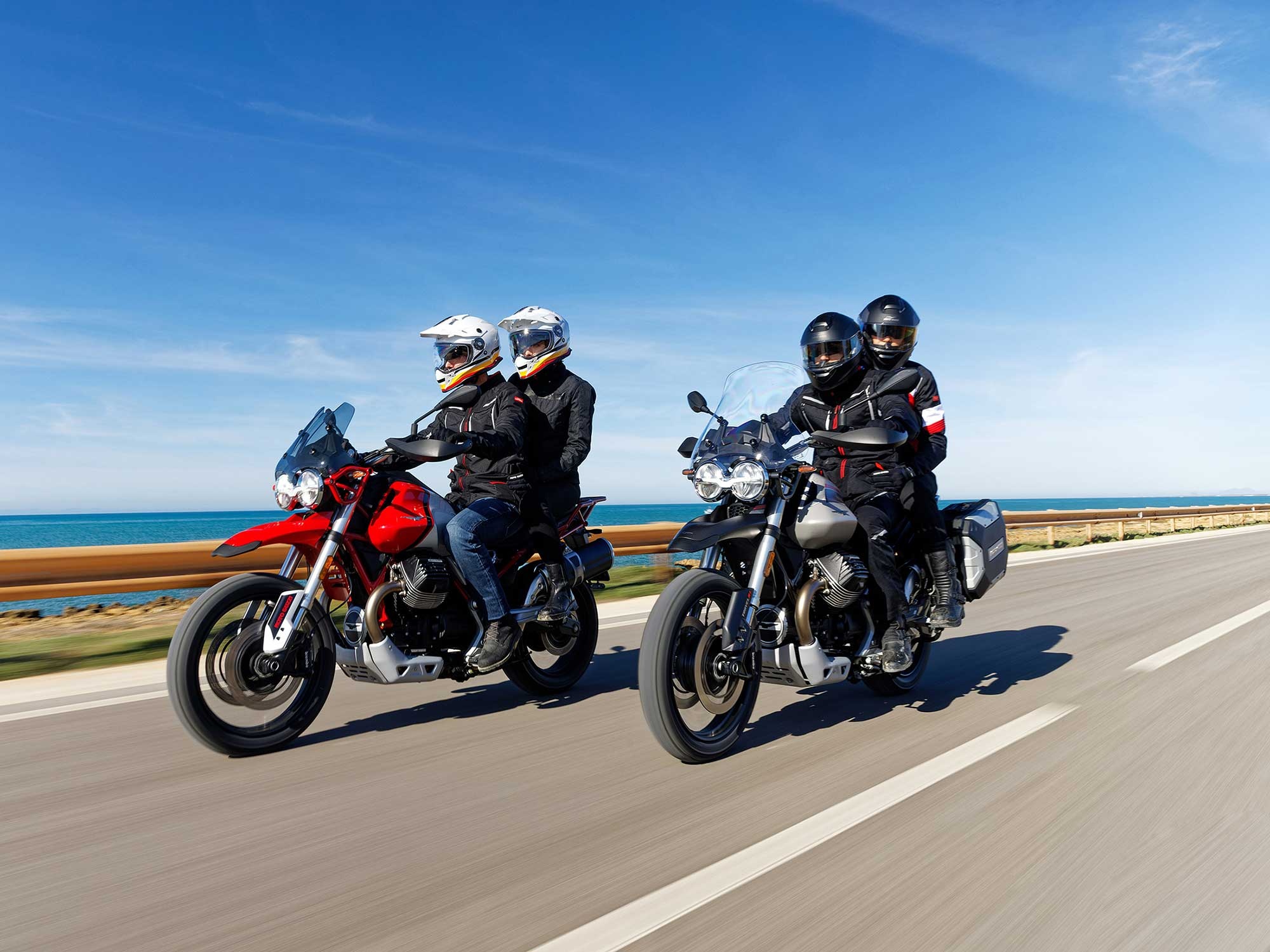 Moto Guzzi V85 TT, Adventure motorcycle, Cruiser experience, 2022 model year, 2000x1500 HD Desktop