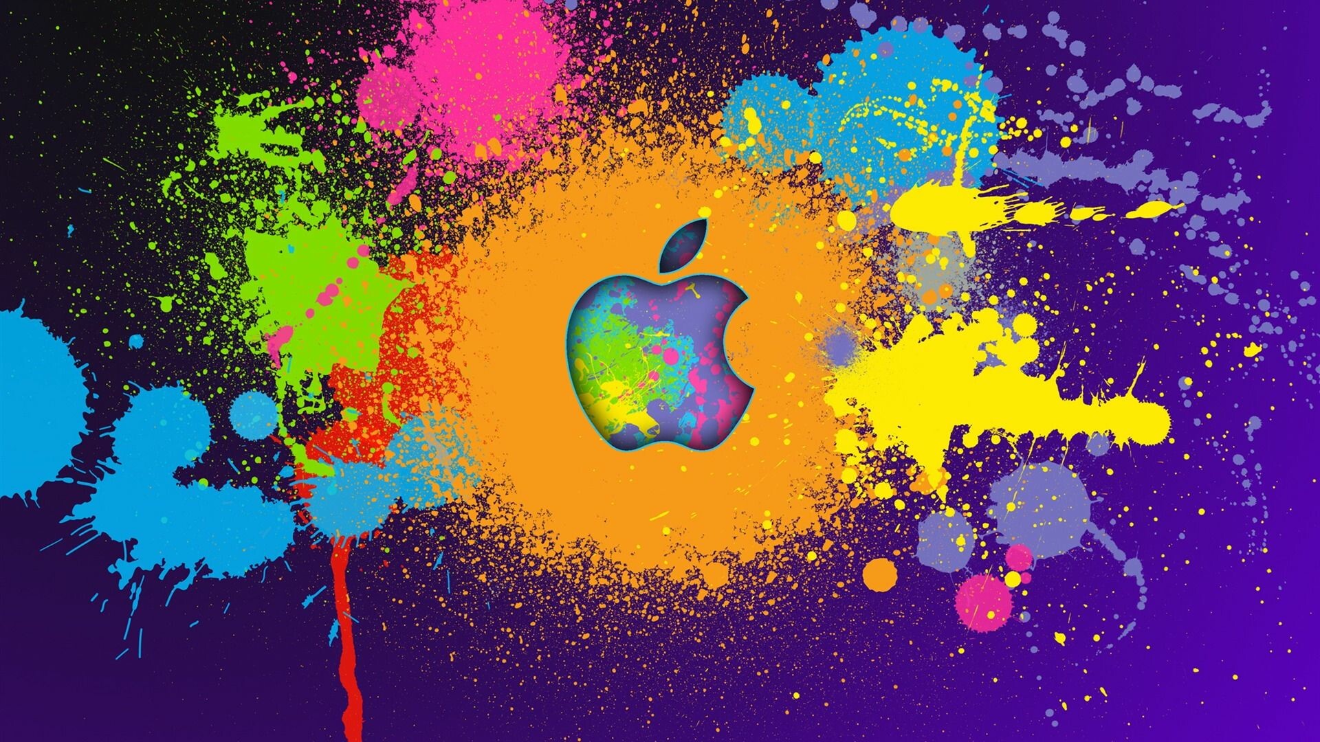 Apple Logo: Brand, iPad, A touchscreen tablet PC. 1920x1080 Full HD Background.
