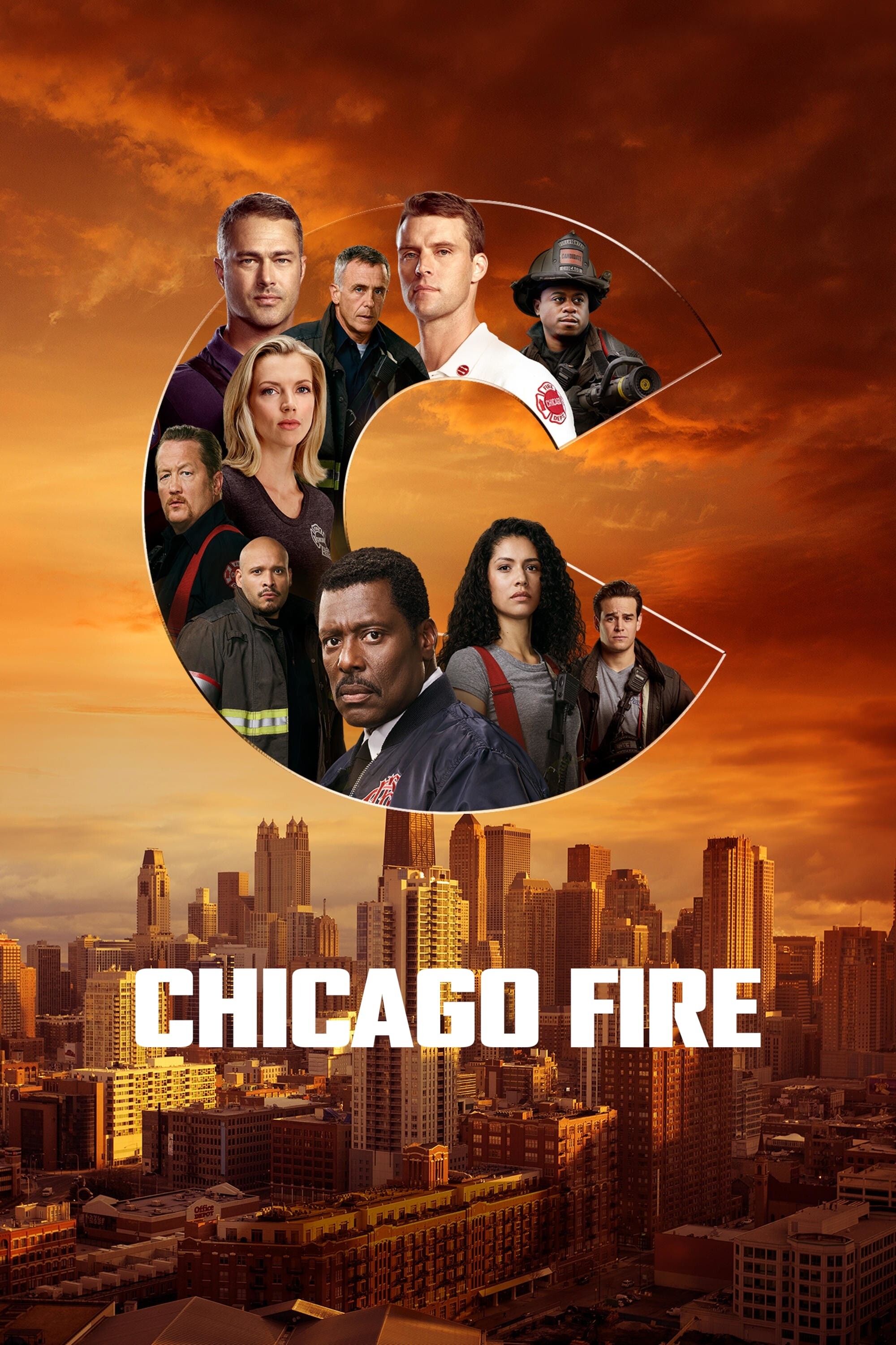 Chicago Fire (TV Series): 2012 movie, The professional and personal lives of firefighters, Chicago Fire Department. 2000x3000 HD Background.