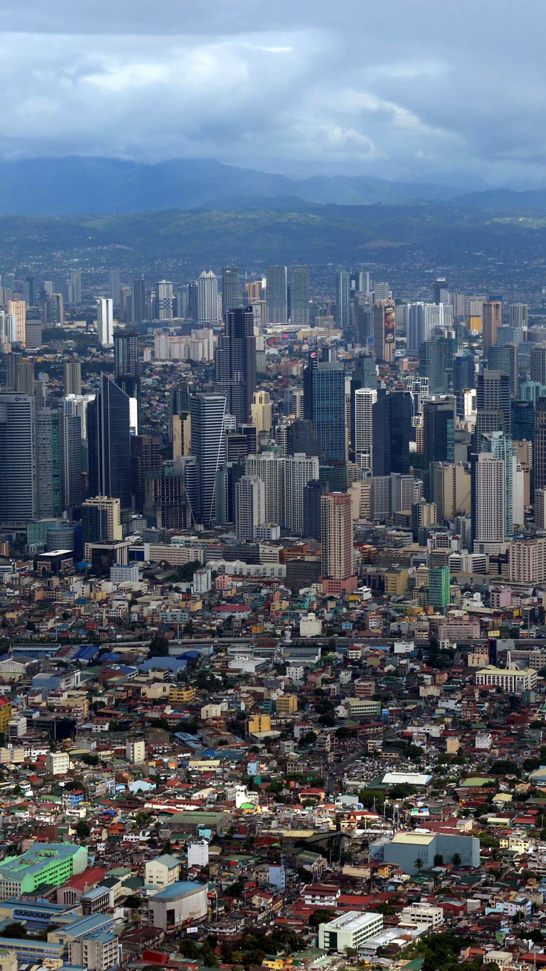Manila cityscape, Modern architecture, Urban development, Metropolitan charm, 1080x1920 Full HD Phone