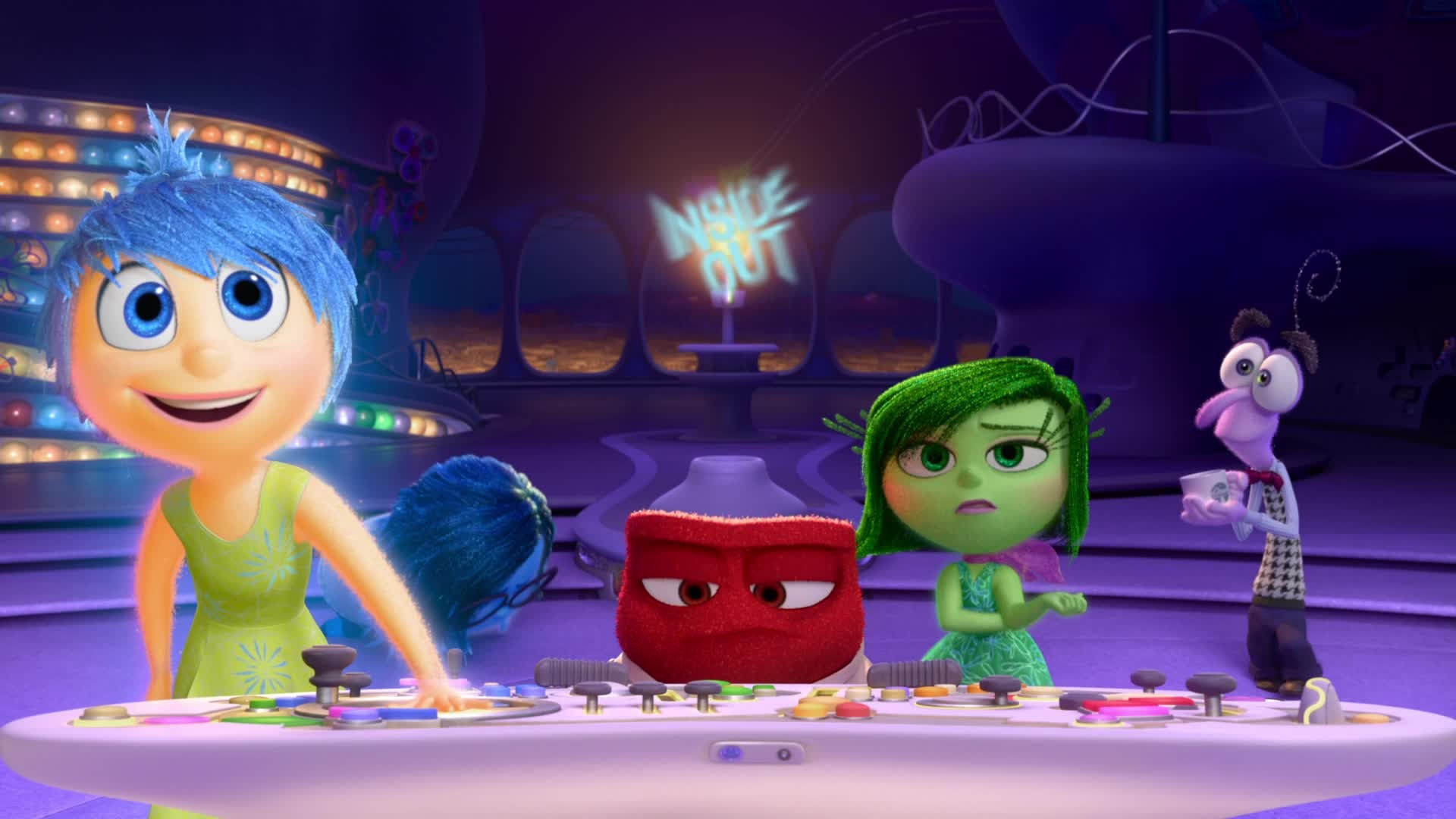 Inside Out animation, Emotional duality, 1920x1080 Full HD Desktop