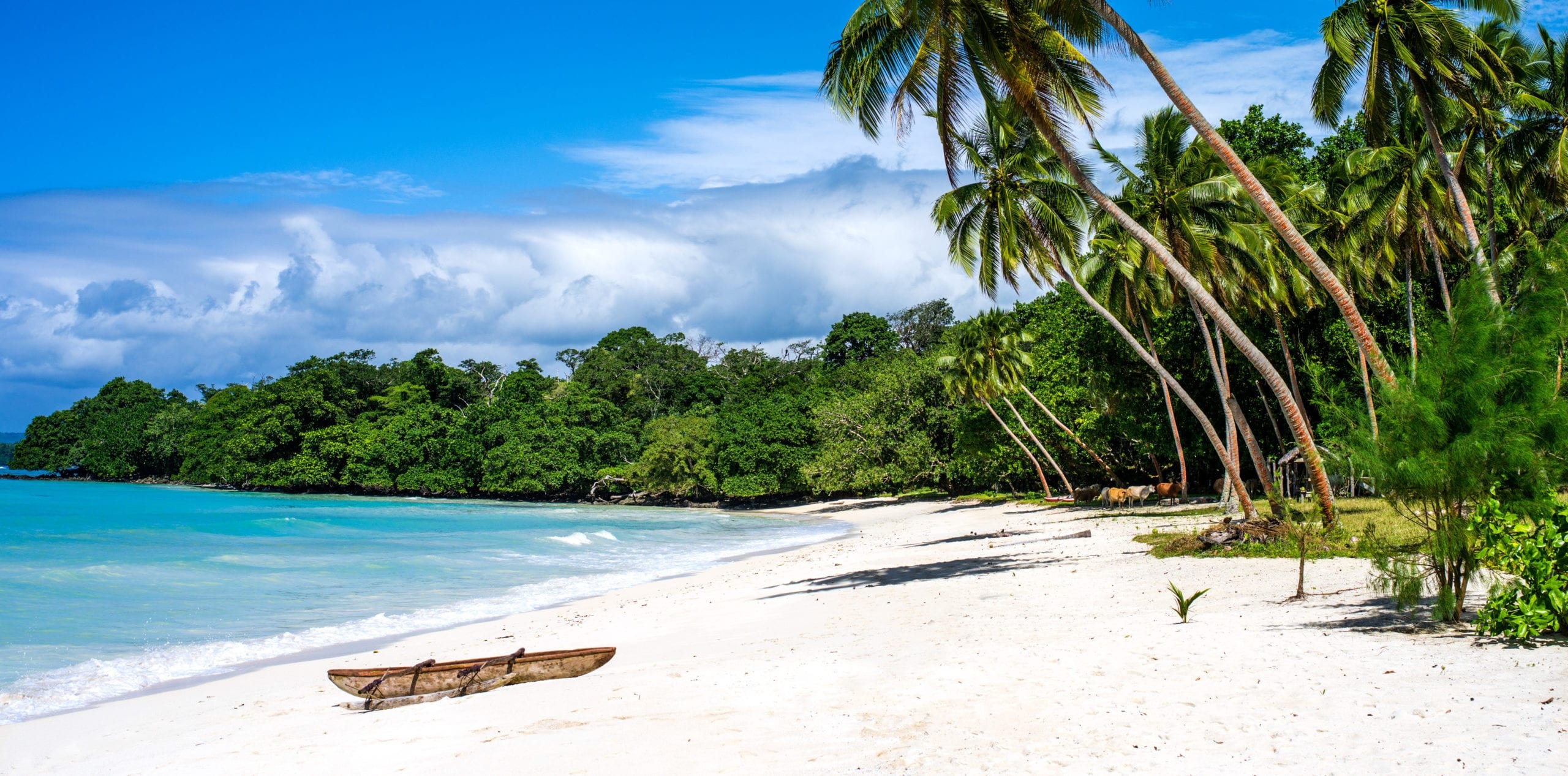 Secluded Vanuatu, Pelorus yacht expeditions, Remote escape, Private adventure, 2560x1270 Dual Screen Desktop